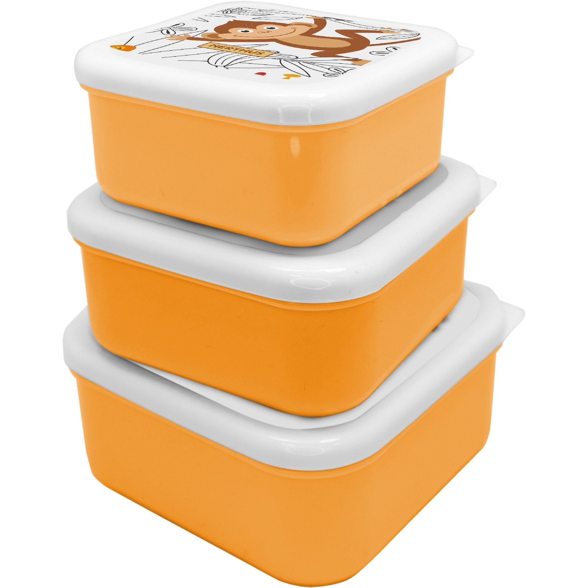 Set Fiambreras Infantiles Apilables Leones,Unicornios,Dinosaurios,Espacio,Fútbol,Coches