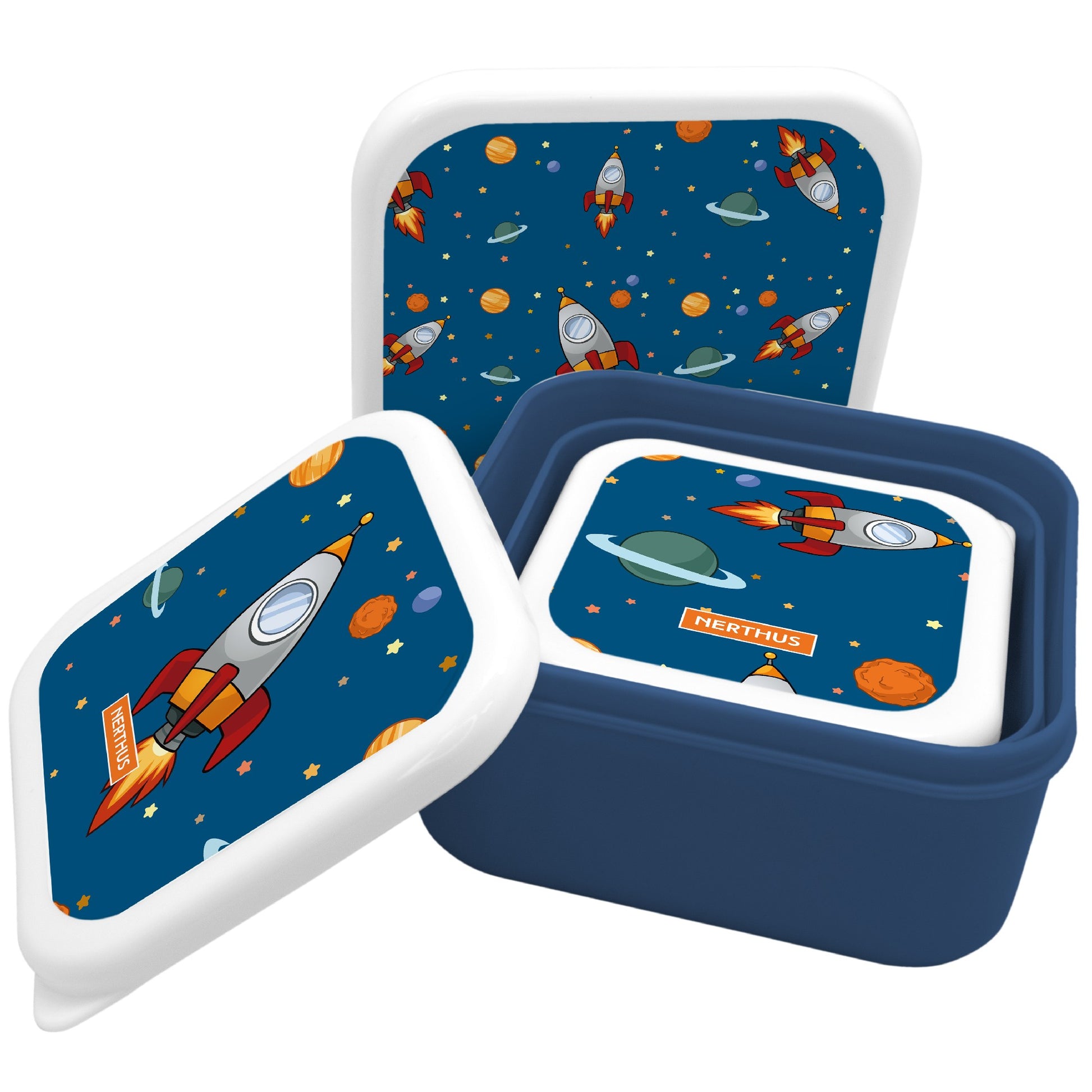Set Fiambreras Infantiles Apilables Espacio