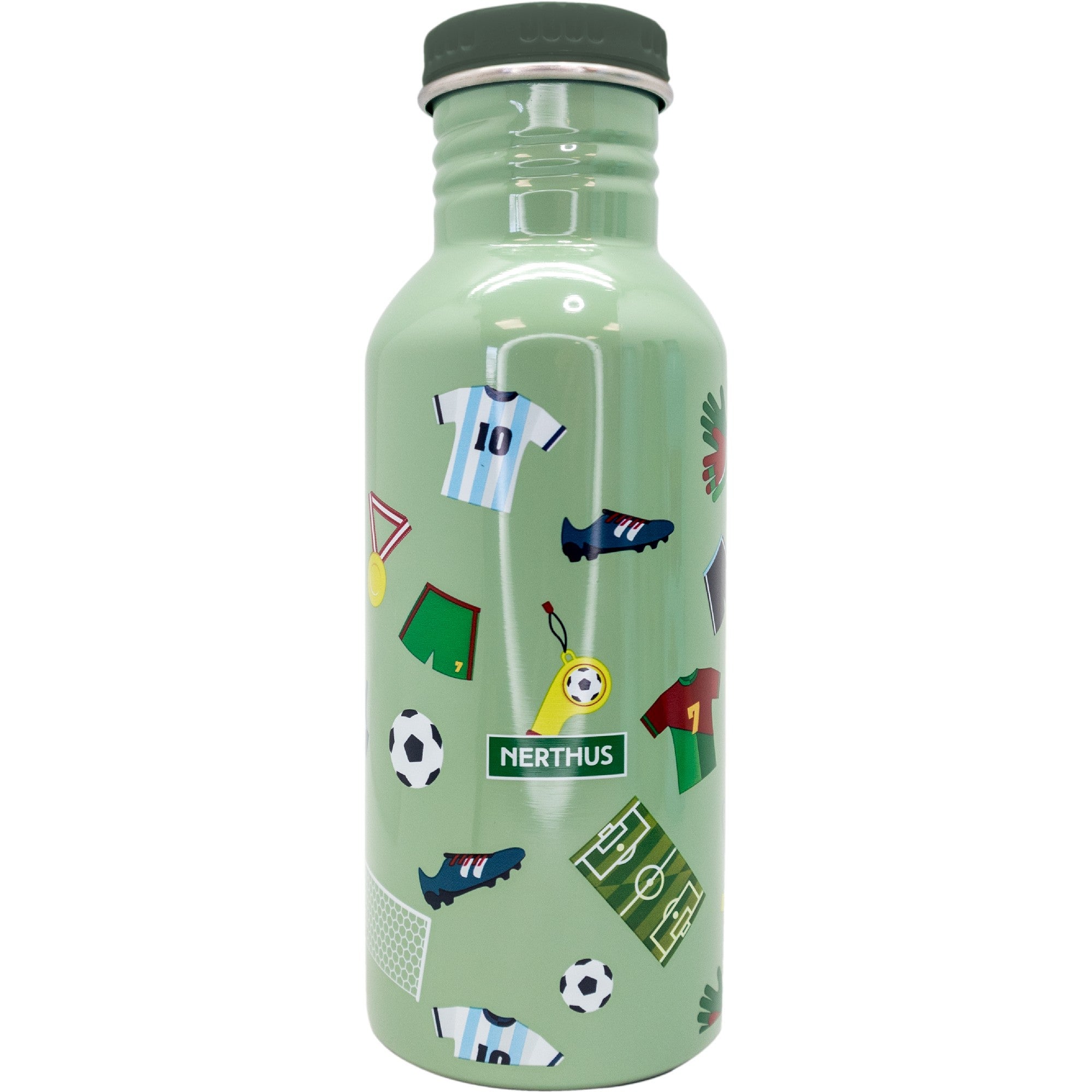 Botella Infantil Aluminio Ultraligera 500 ml Fútbol