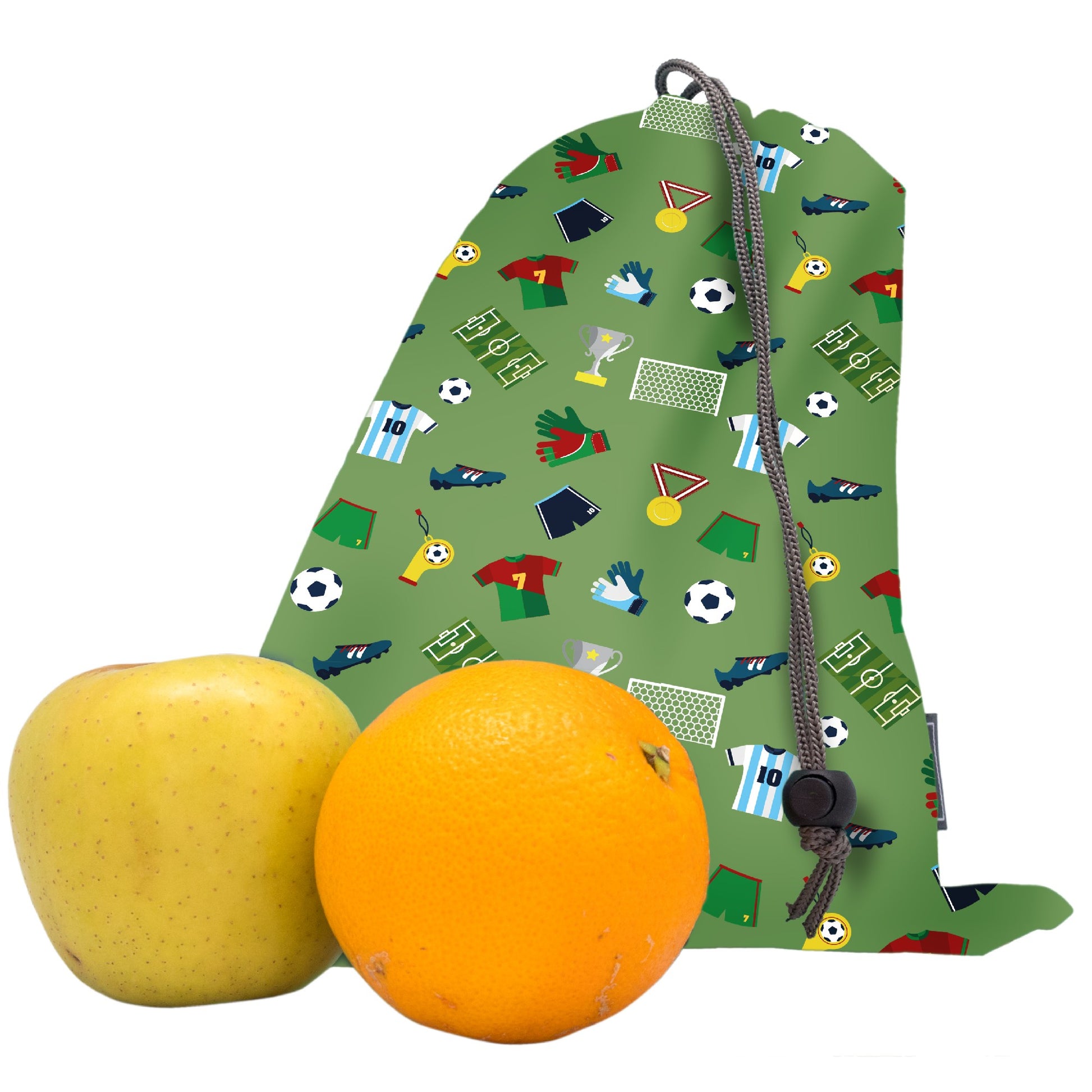 Bolsa de Almuerzo Infantil con Cierre de Cordón Leones,Unicornios,Dinosaurios,Espacio,Fútbol,Coches