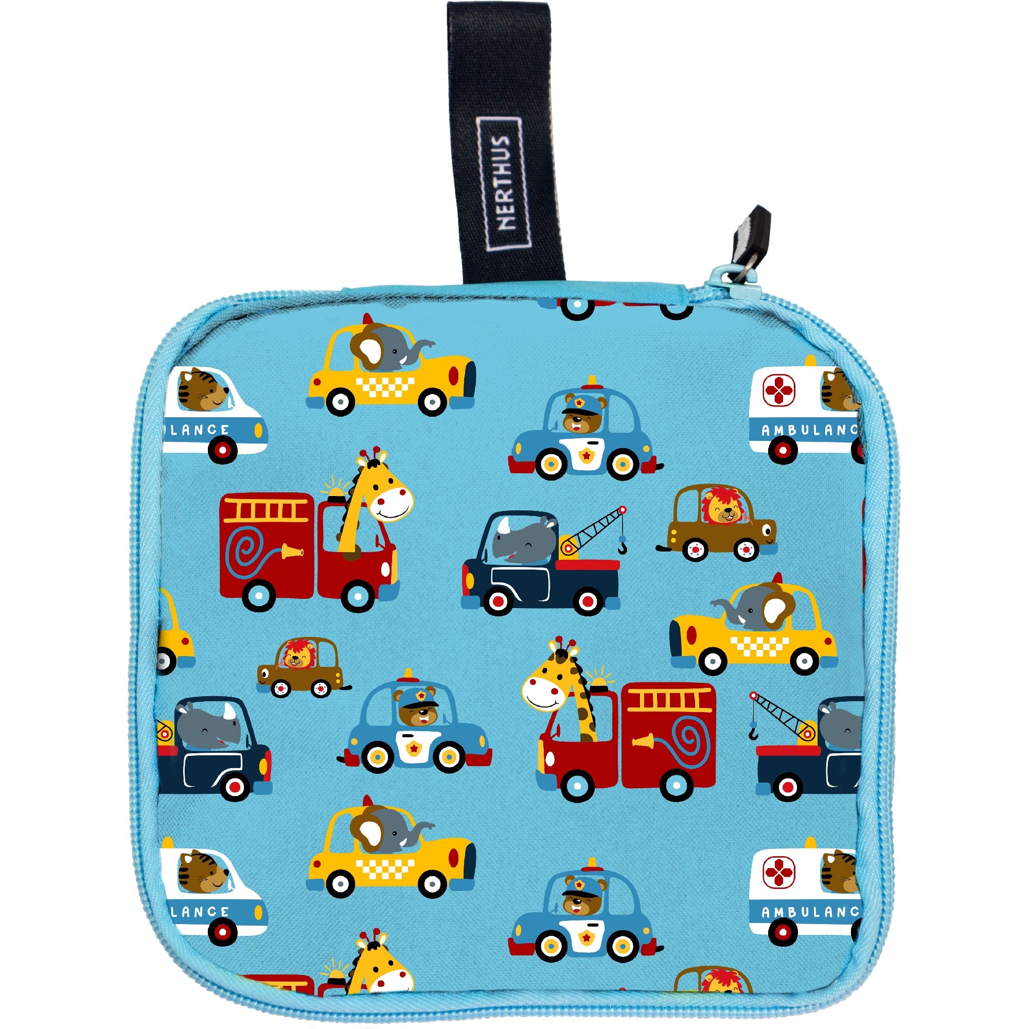 Bolsa Isotérmica para Sándwich Infantil Coches