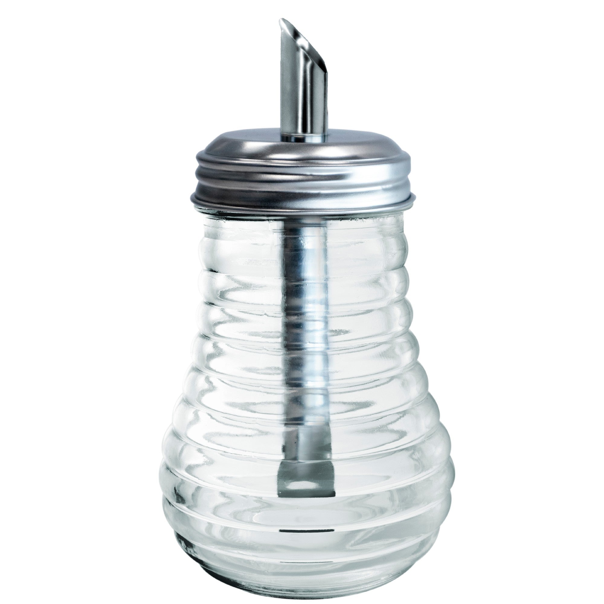 Azucarero de Cristal con Tapón Dispensador