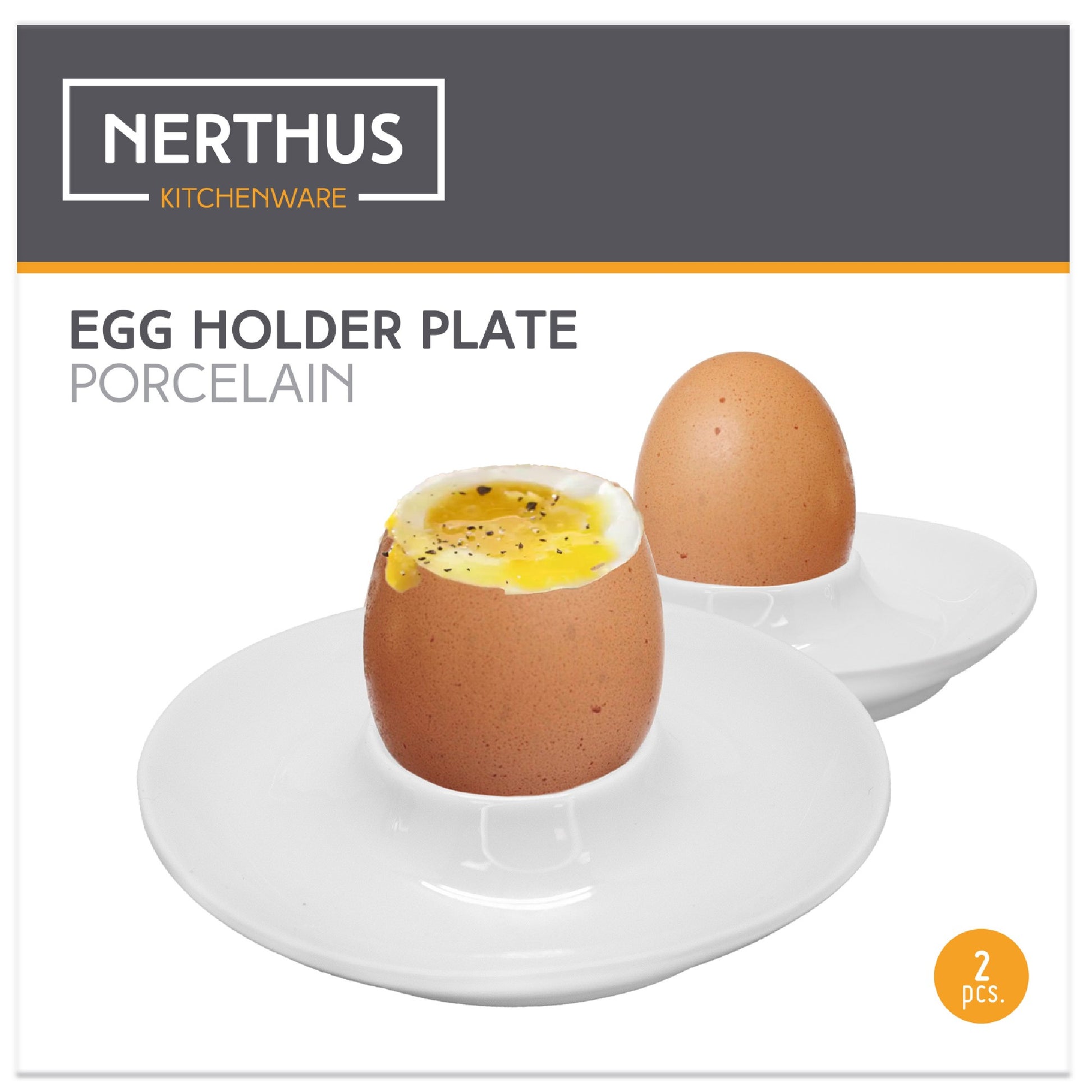 Set de Hueveras de Porcelana – 2 Unidades