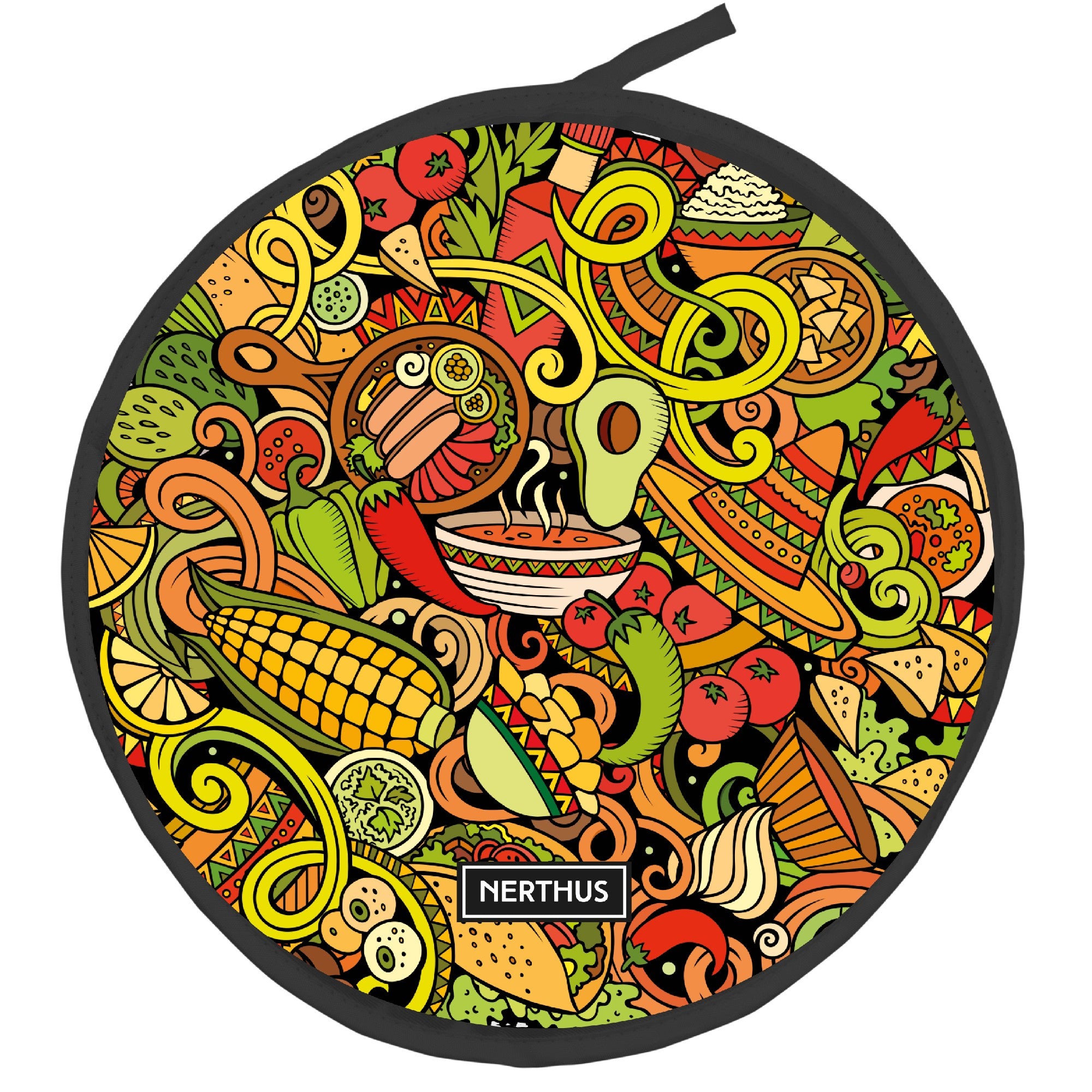 Calentador térmico para tortillas y tacos para microondas Mariachi