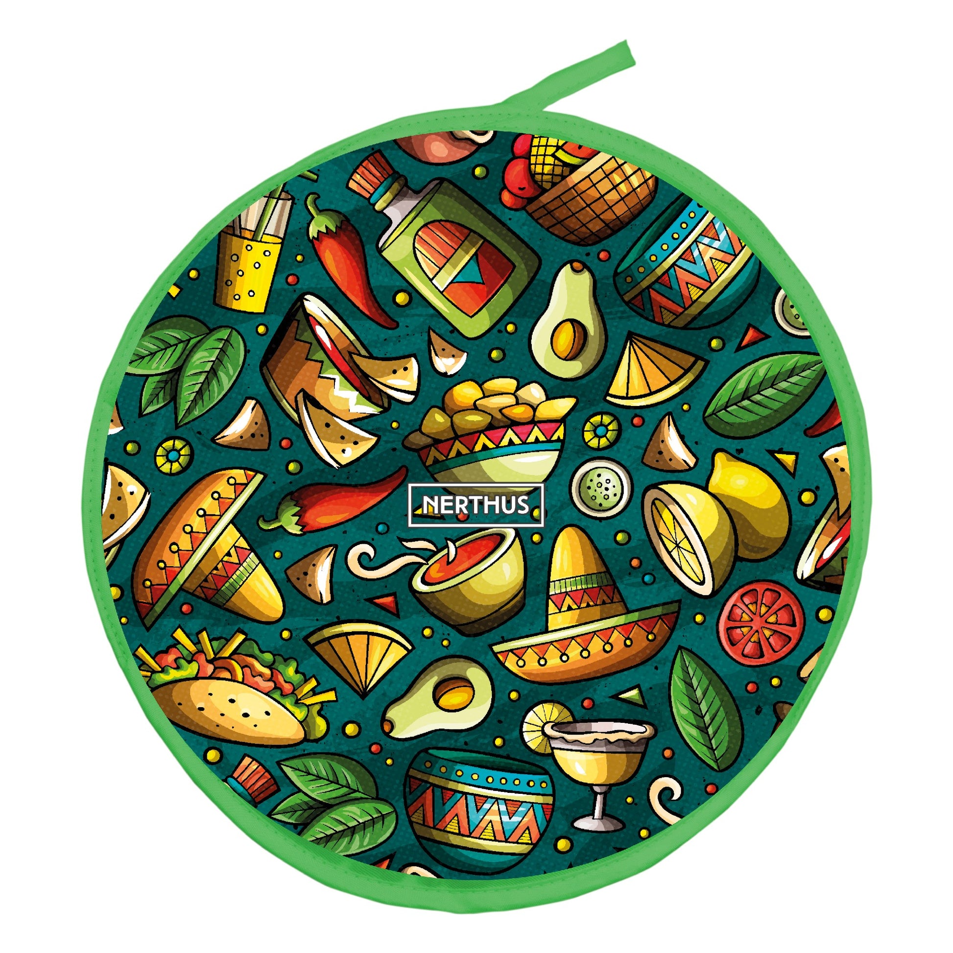 Calentador térmico para tortillas y tacos para microondas Mexicano