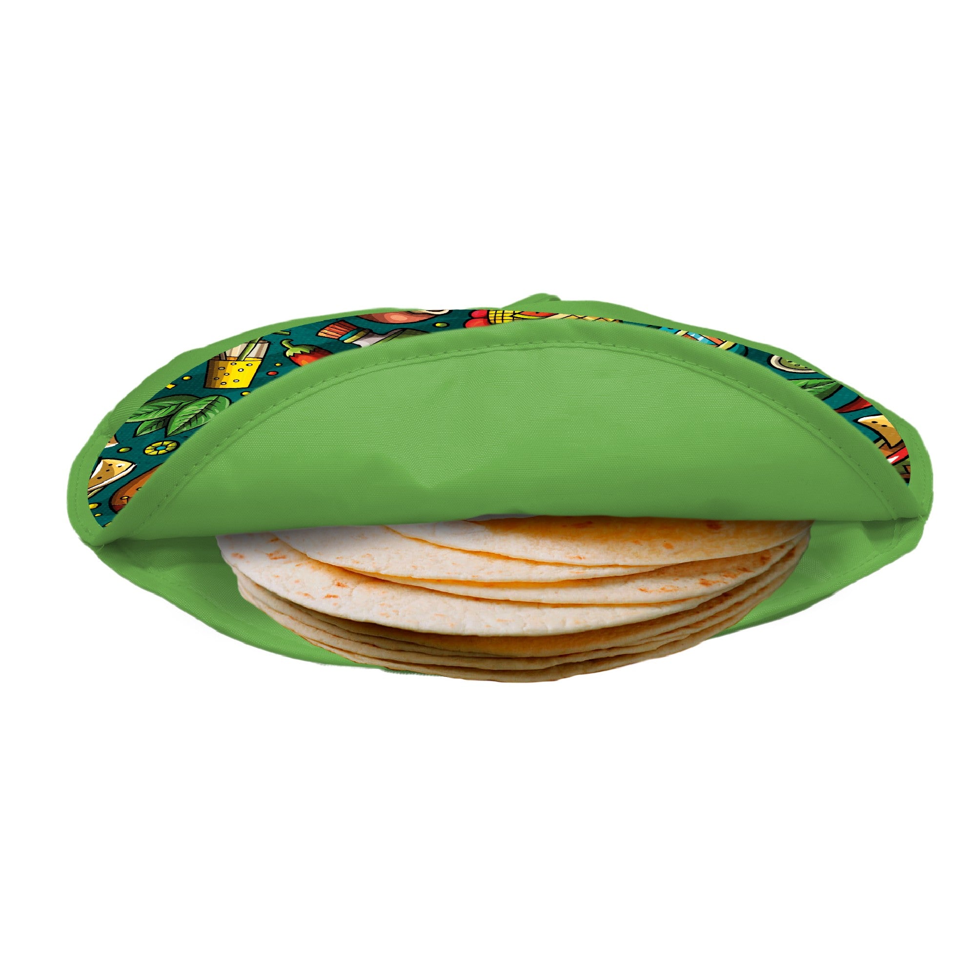 Calentador térmico para tortillas y tacos para microondas Mariachi,Mexicano
