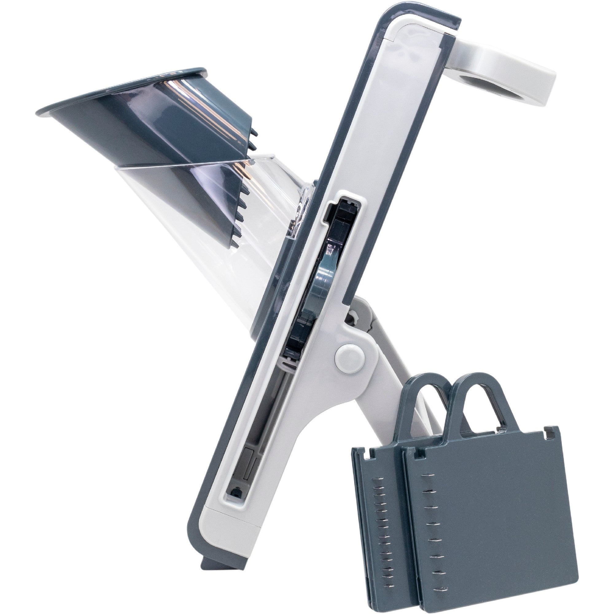 Guillotina vertical de cocina con 3 cuchillas intercambiables