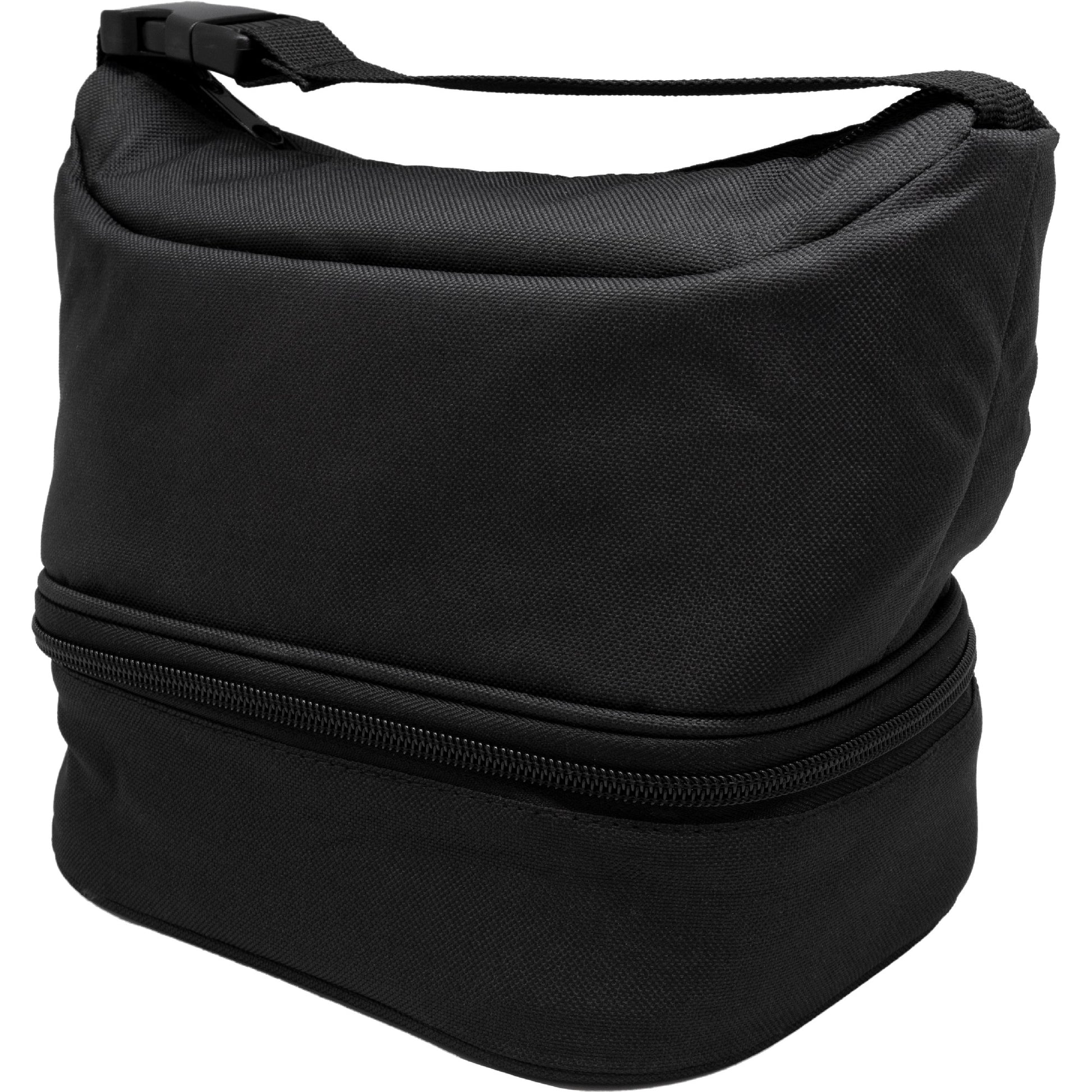 Bolsa Térmica Porta Alimentos con 2 Compartimentos – 4 Colores Negro,Azul,Verde,Granate