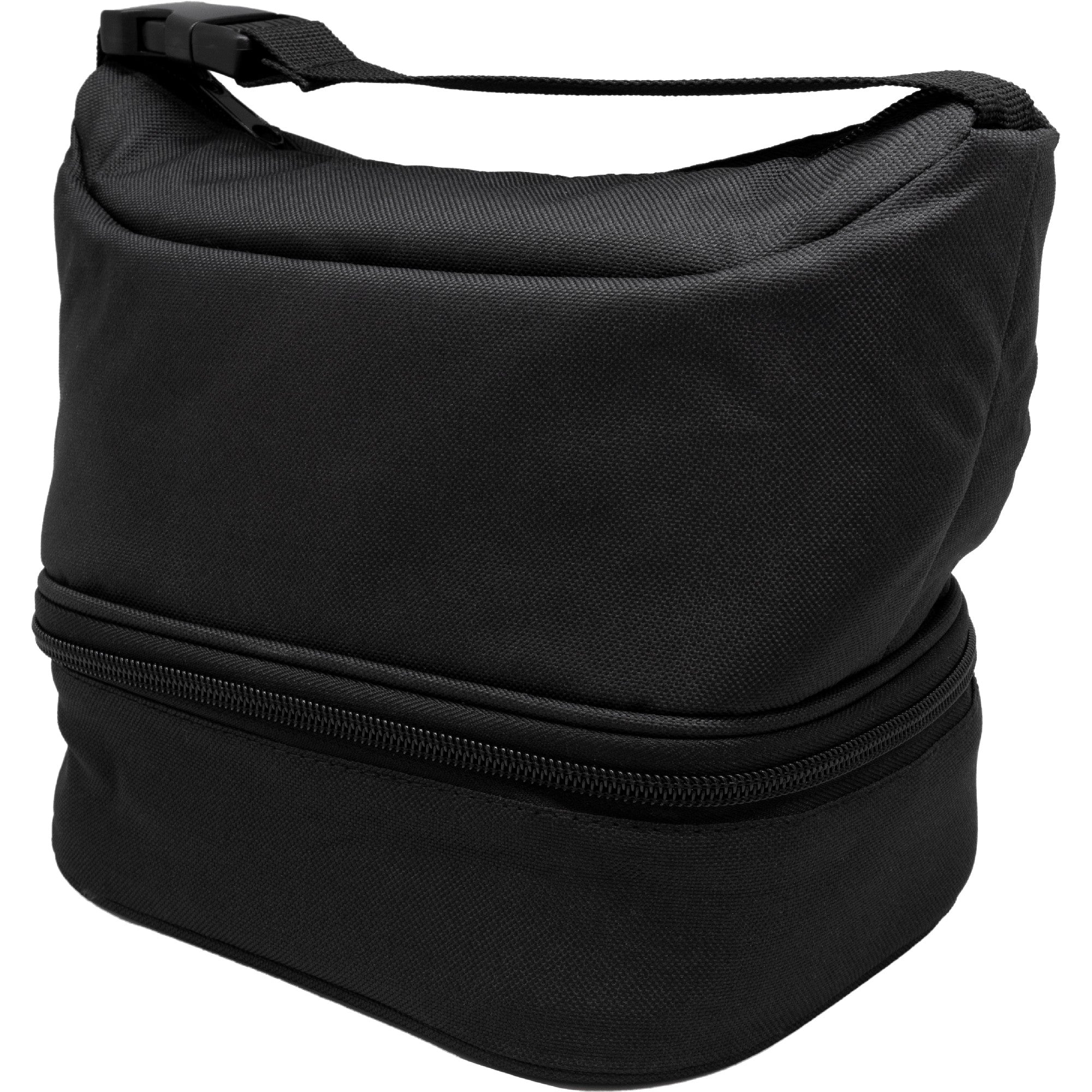 Bolsa Térmica Porta Alimentos con 2 Compartimentos – 4 Colores Negro,Azul,Verde,Granate