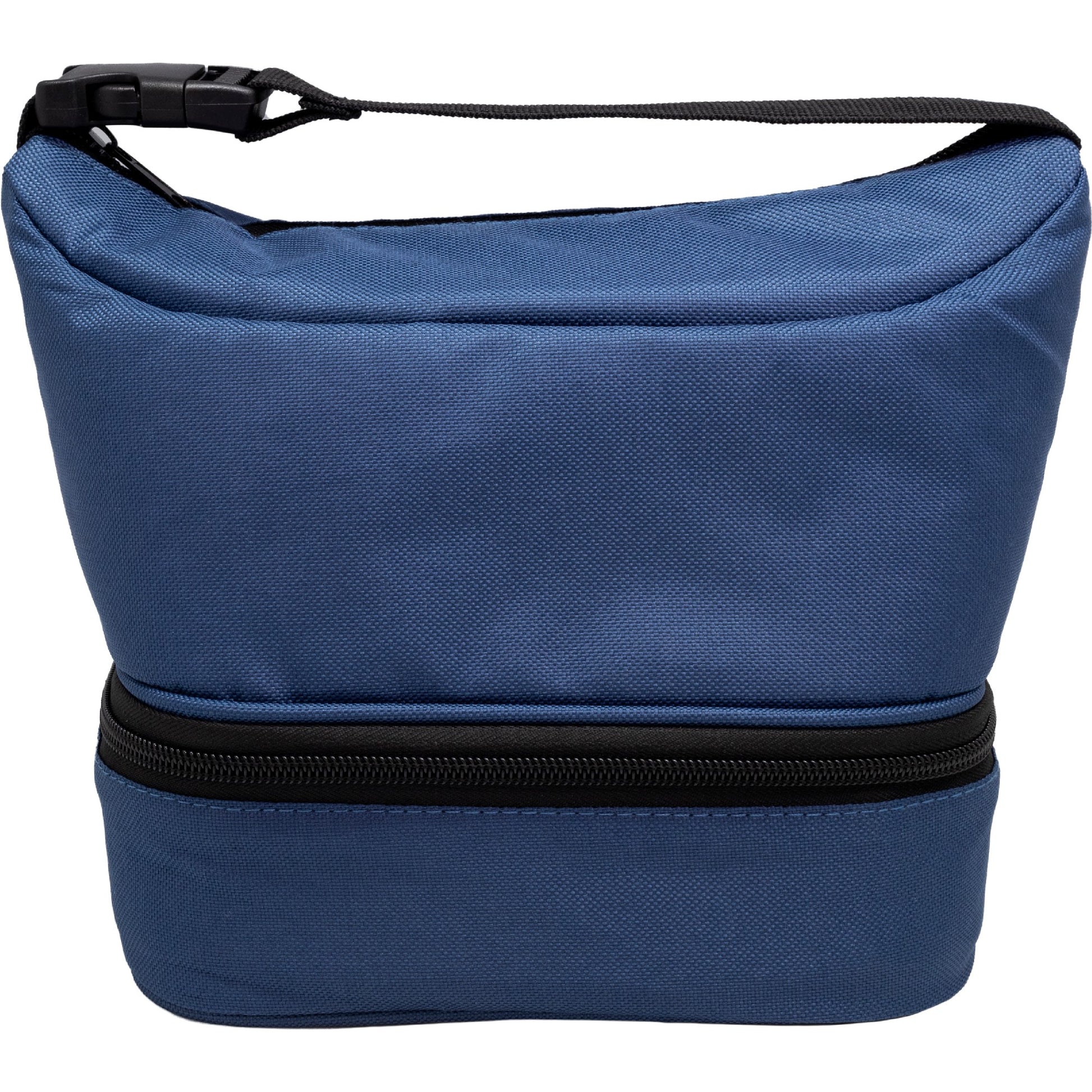 Bolsa Térmica Porta Alimentos con 2 Compartimentos – 4 Colores Azul