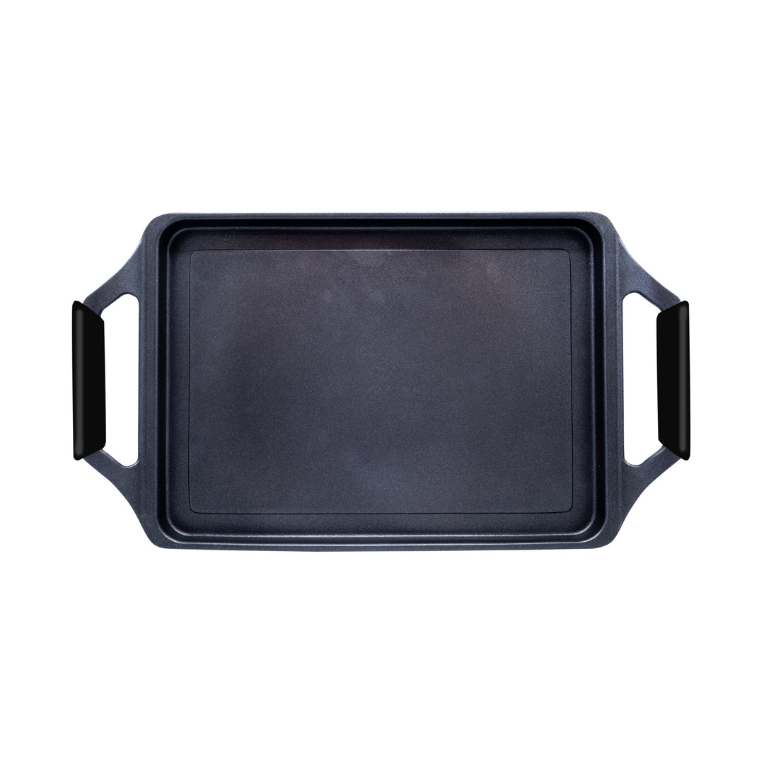 Plancha Asador de Aluminio Fundido Antiadherente Quantanium – 43 cm