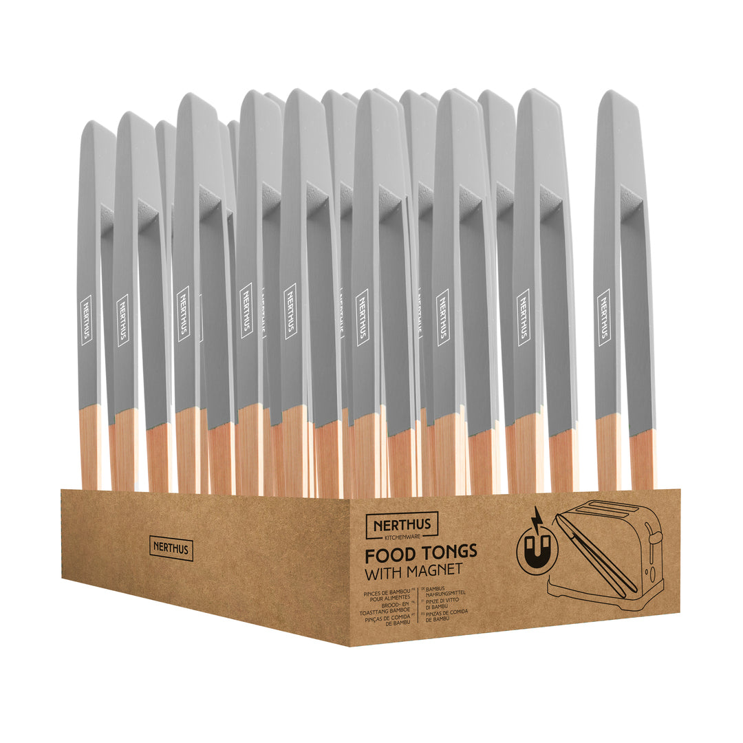 Pinces à linge en bambou avec aimant