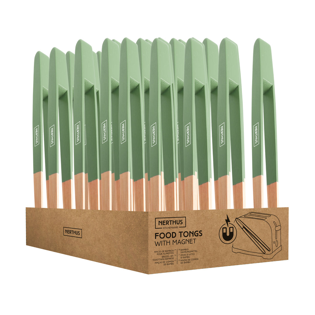 Pinces à linge en bambou avec aimant