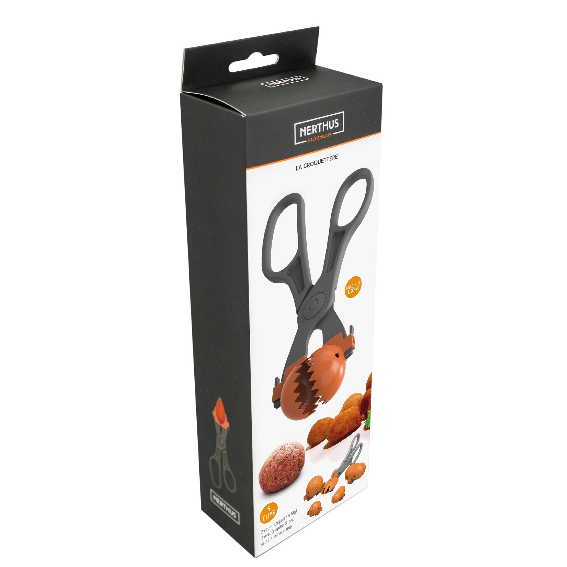 Moldeador de croquetas y albóndigas La Croquettere