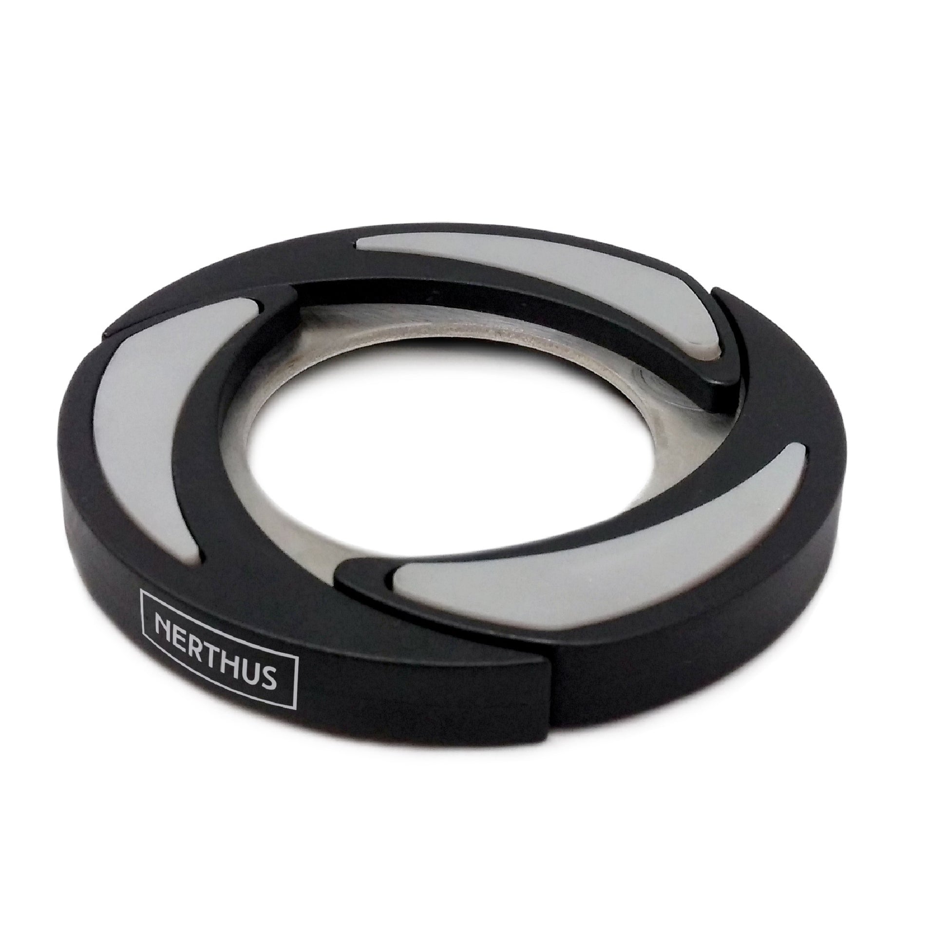 Salvamanteles plegable de acero inoxidable y silicona