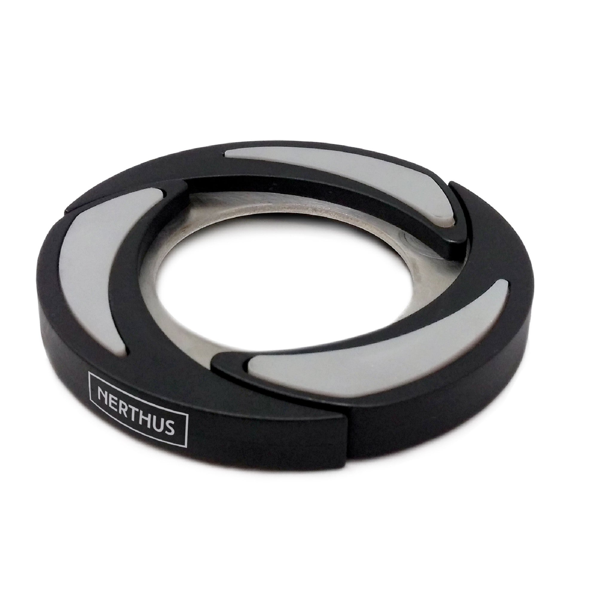 Salvamanteles plegable de acero inoxidable y silicona