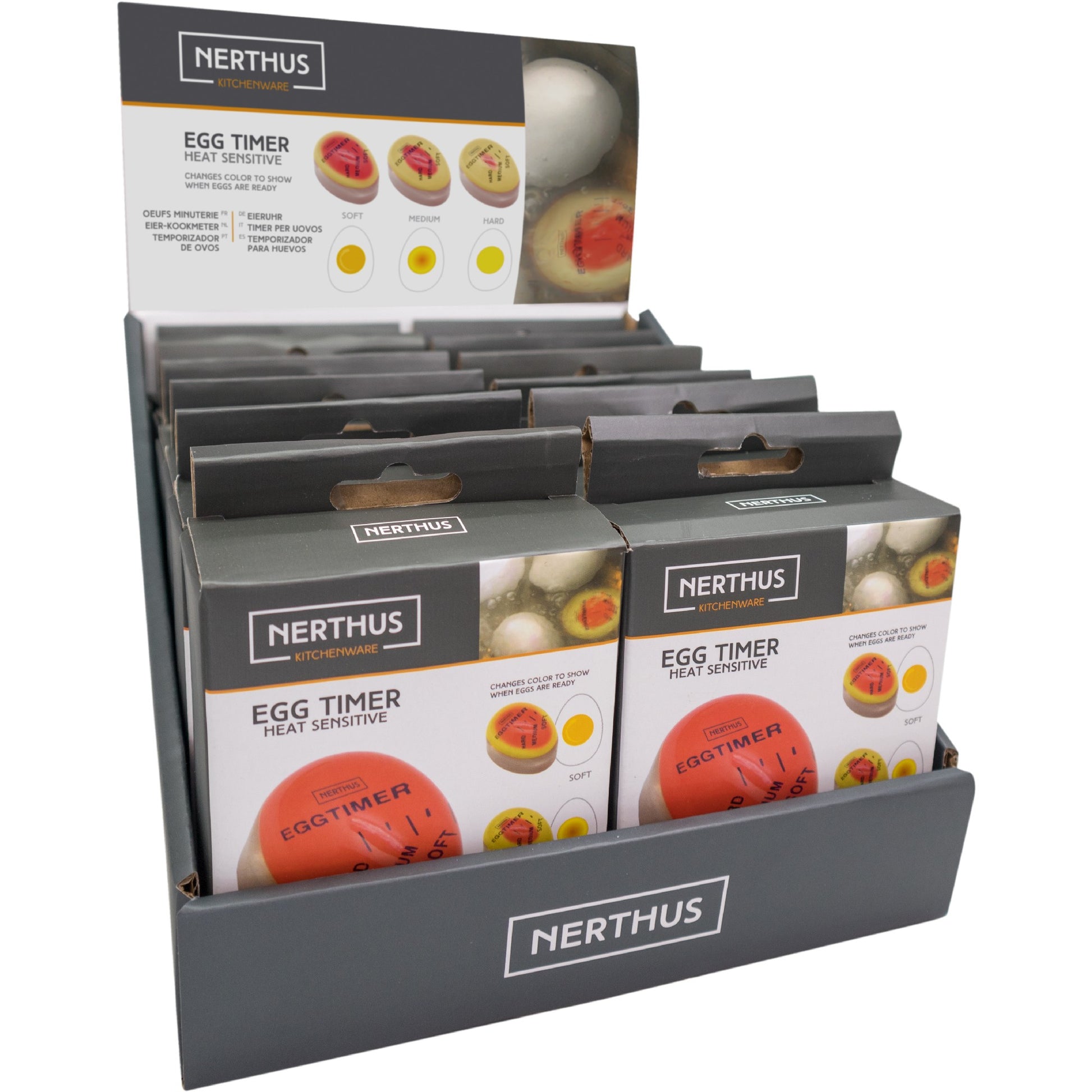 Temporizador de cocción para huevos tipo egg timer