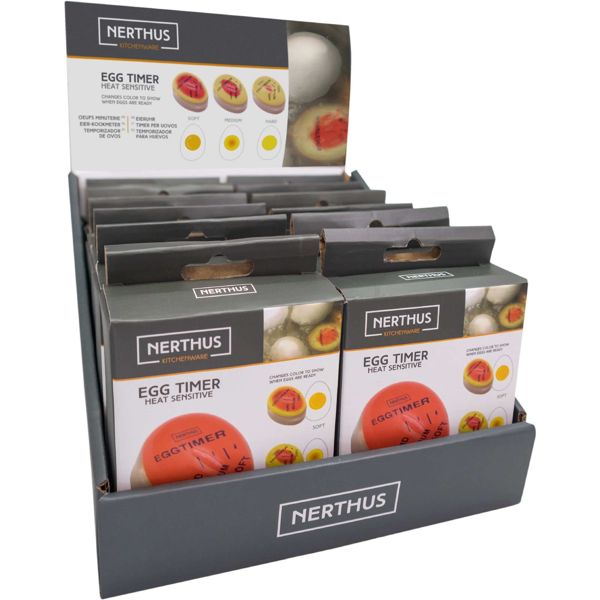 Temporizador de cocción para huevos tipo egg timer