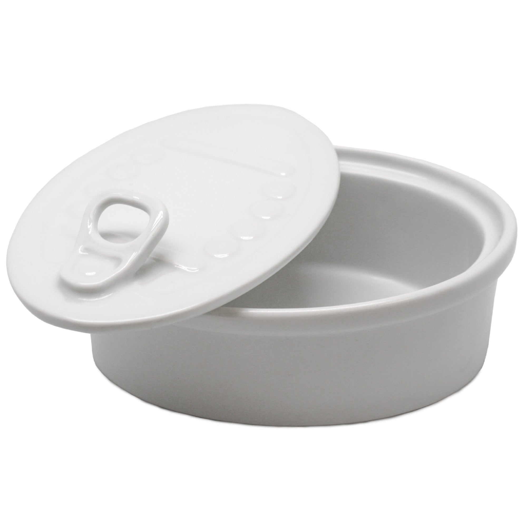 Lata de Porcelana para Snacks con Tapa