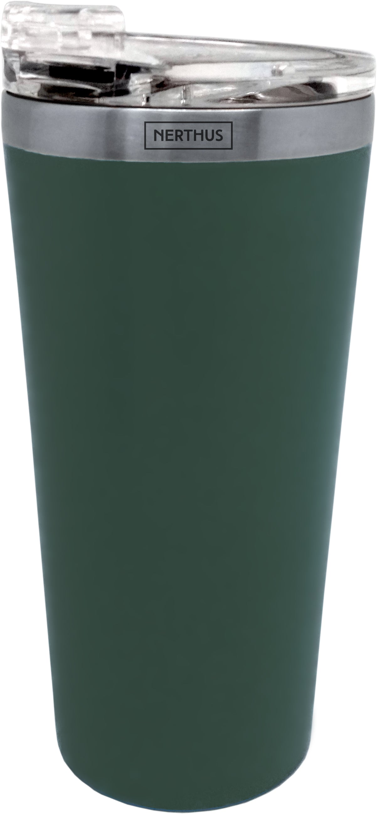 Termo de acero doble pared 500 ml Verde