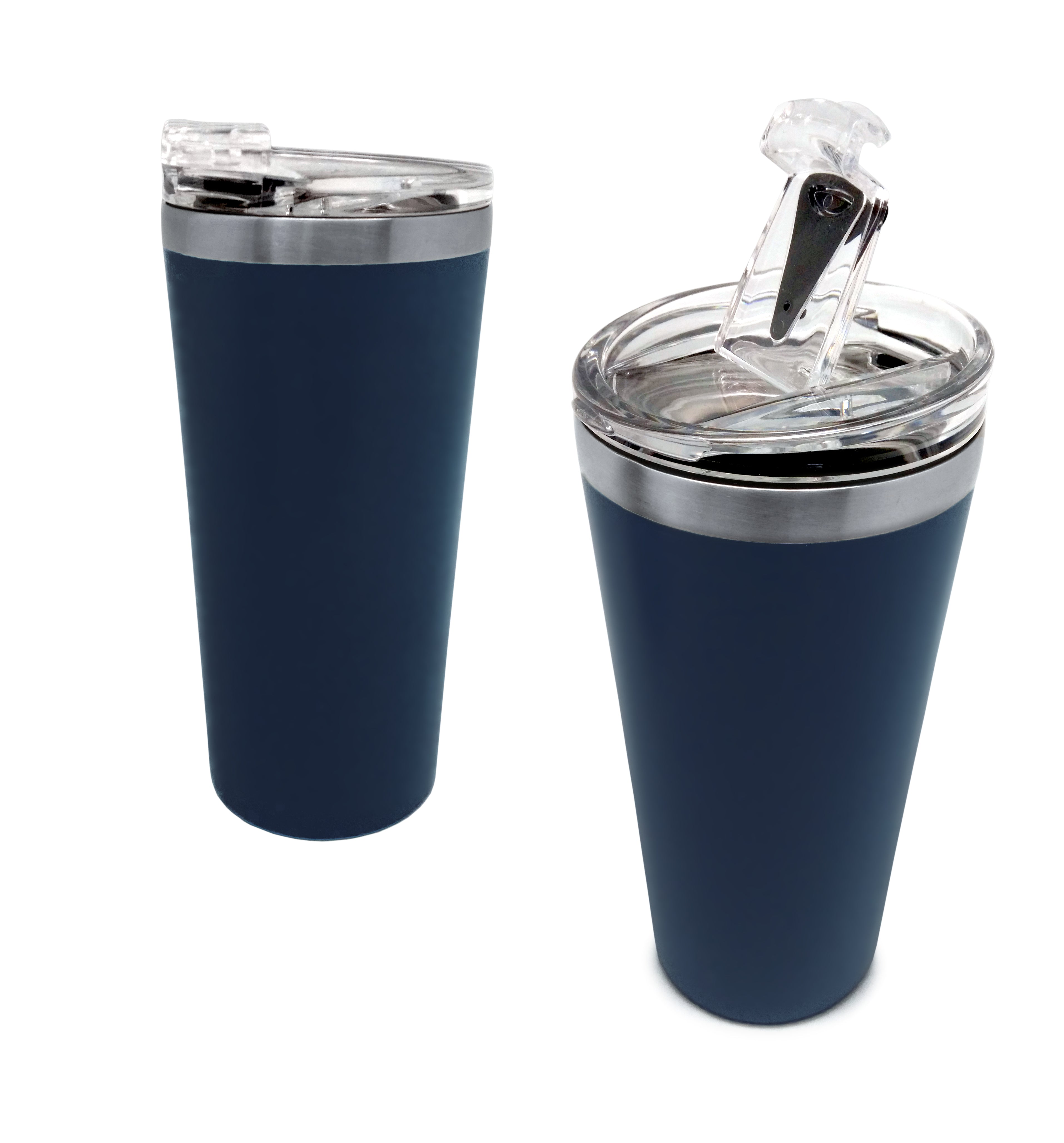 Termo de acero doble pared 500 ml Verde,Azul