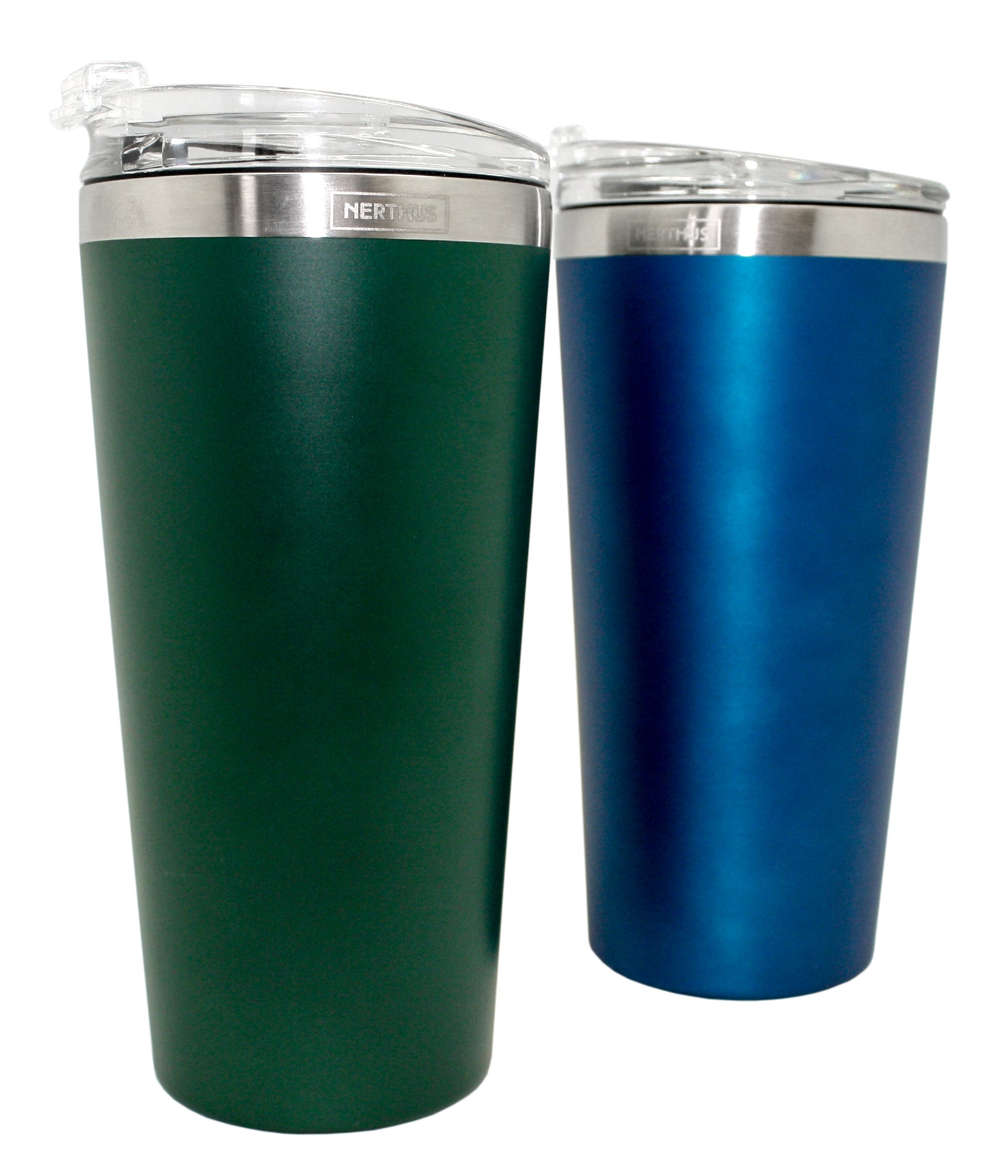 Termo de acero doble pared 500 ml Verde,Azul
