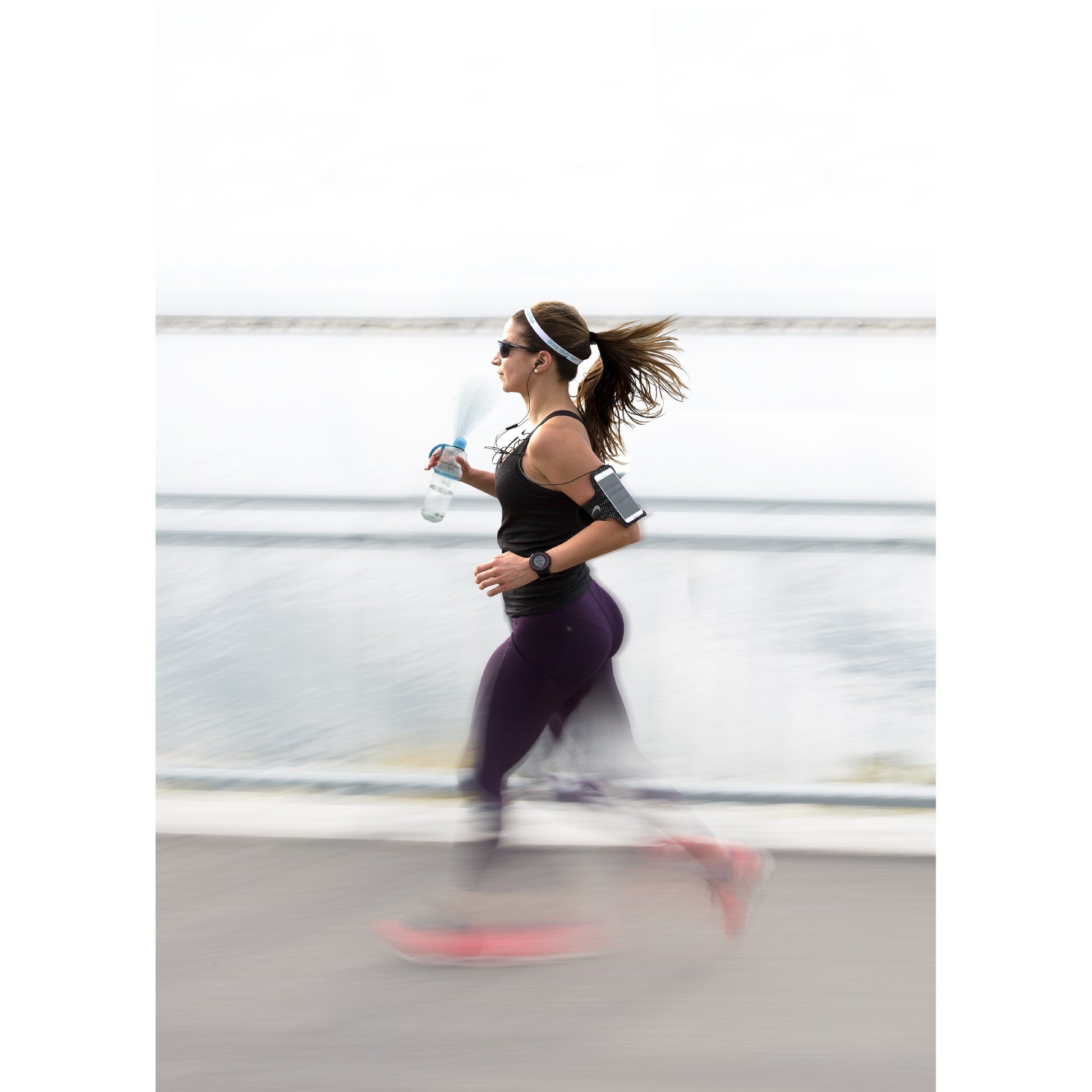 Botella Deportiva con Spray