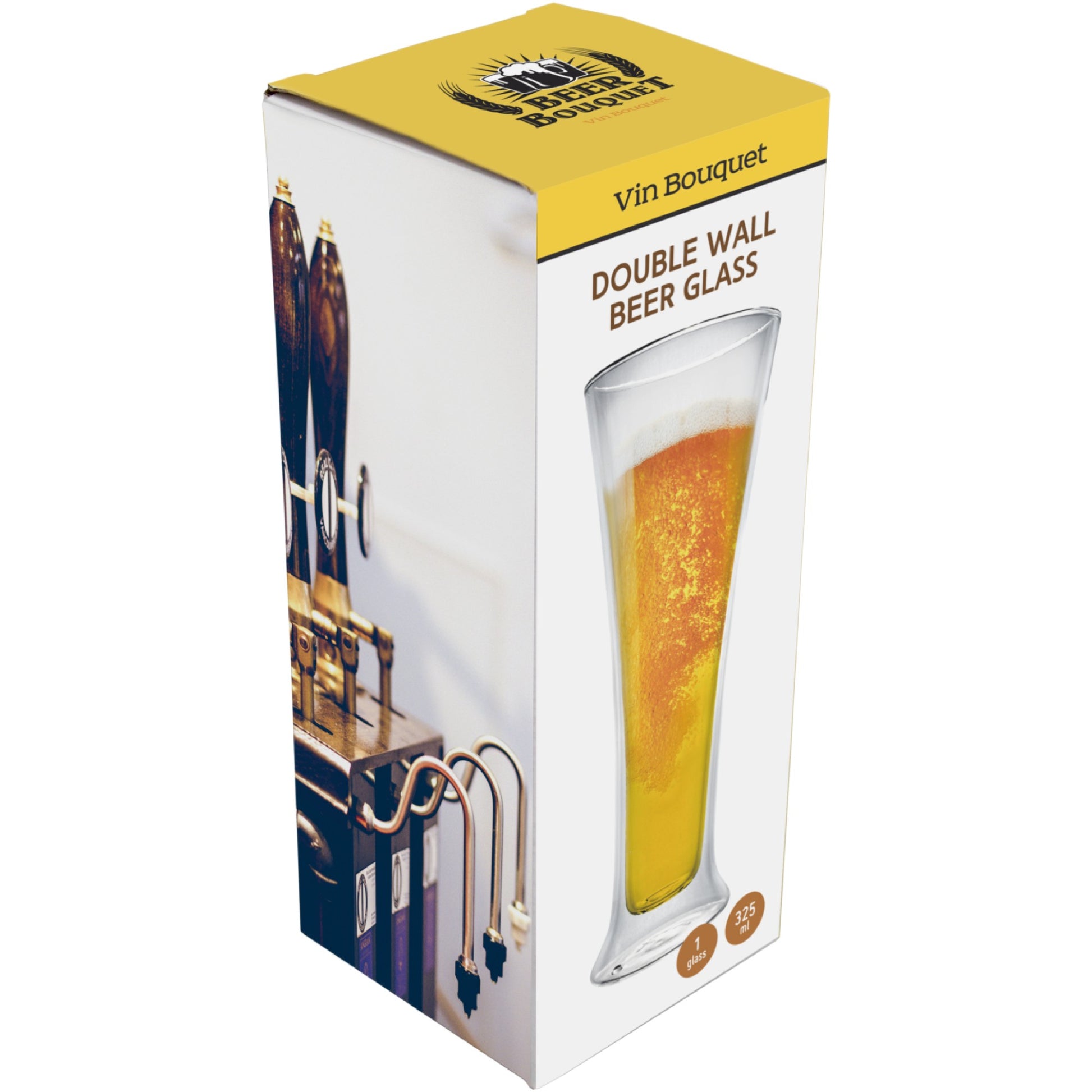Vaso Cerveza Doble Pared – 325 ml