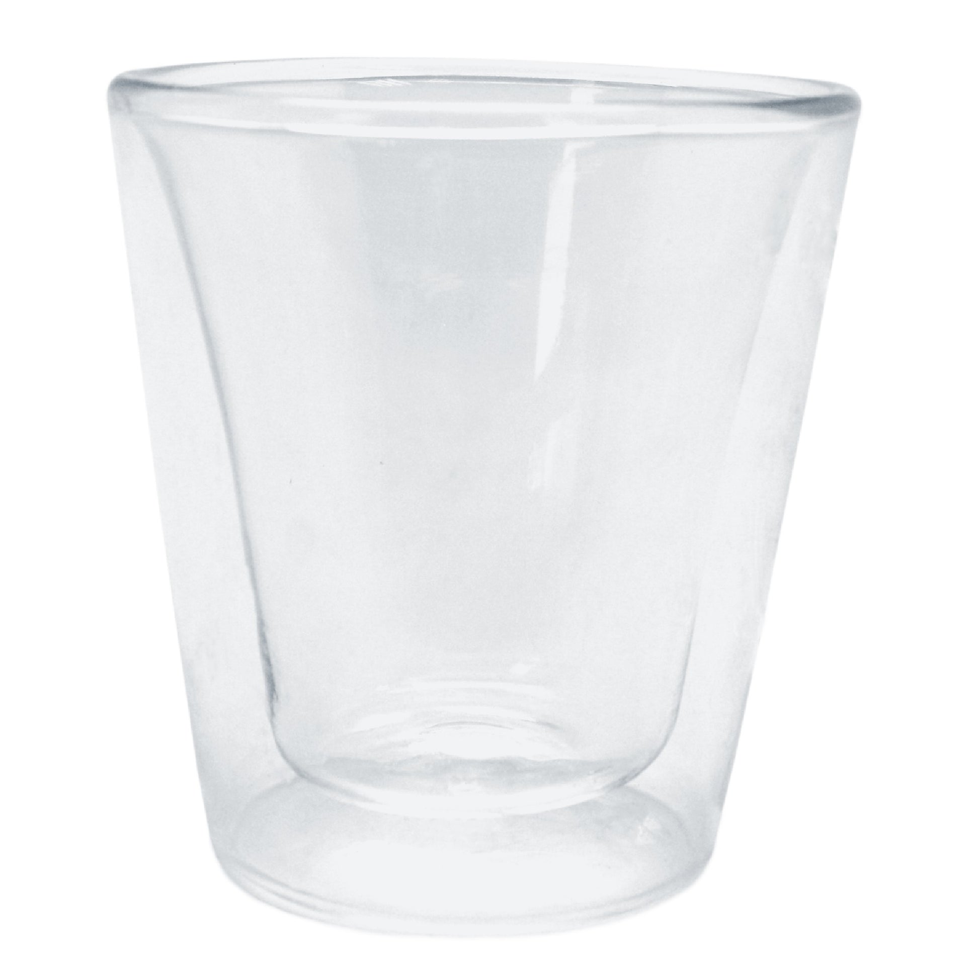 Vasos de cristal doble pared para café o té