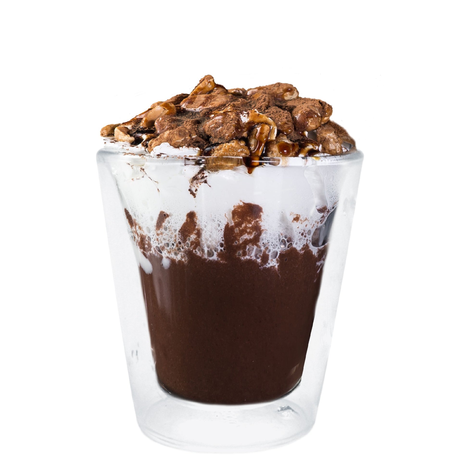 Vasos de cristal doble pared para café o té