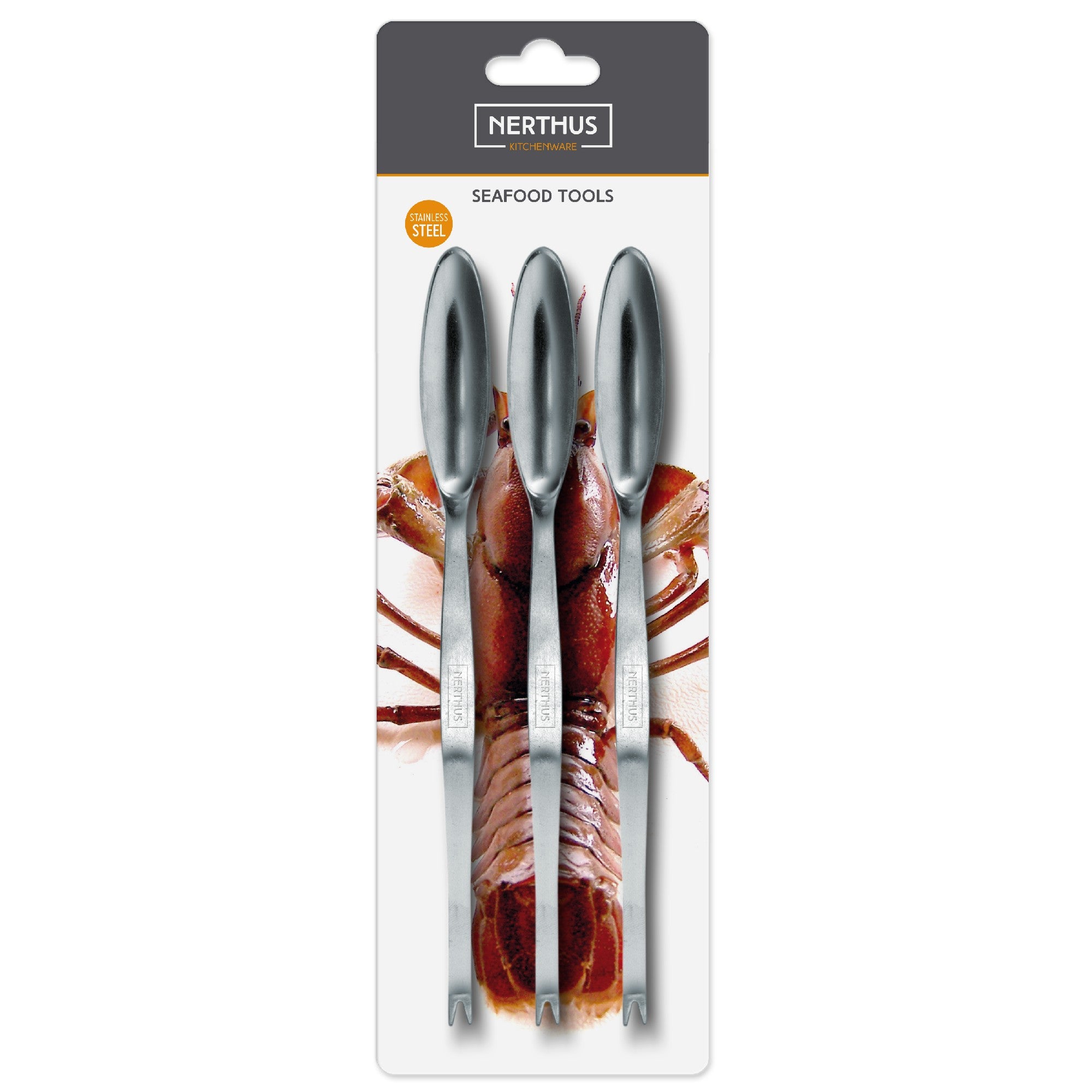 Pinzas para marisco de acero inoxidable