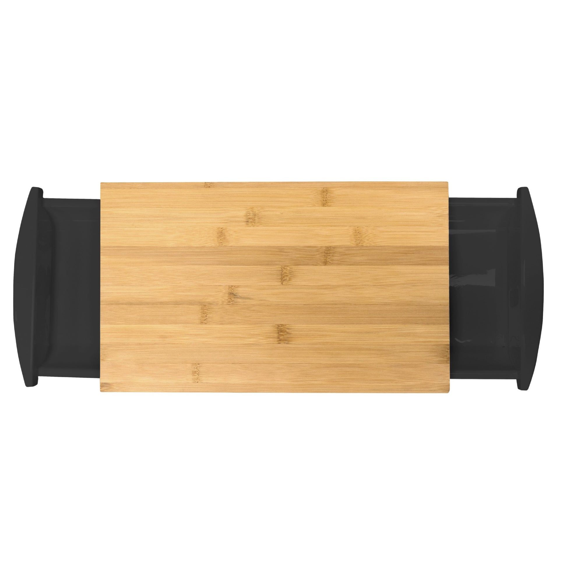 Tabla de corte de Bambú con bandeja extendible