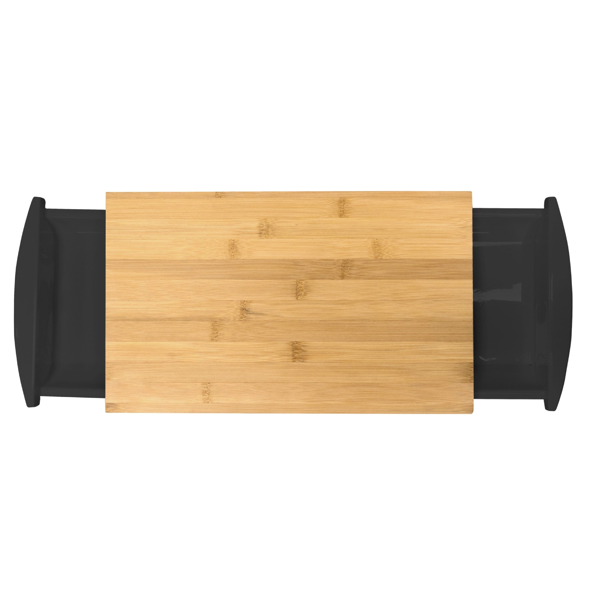 Tabla de corte de Bambú con bandeja extendible
