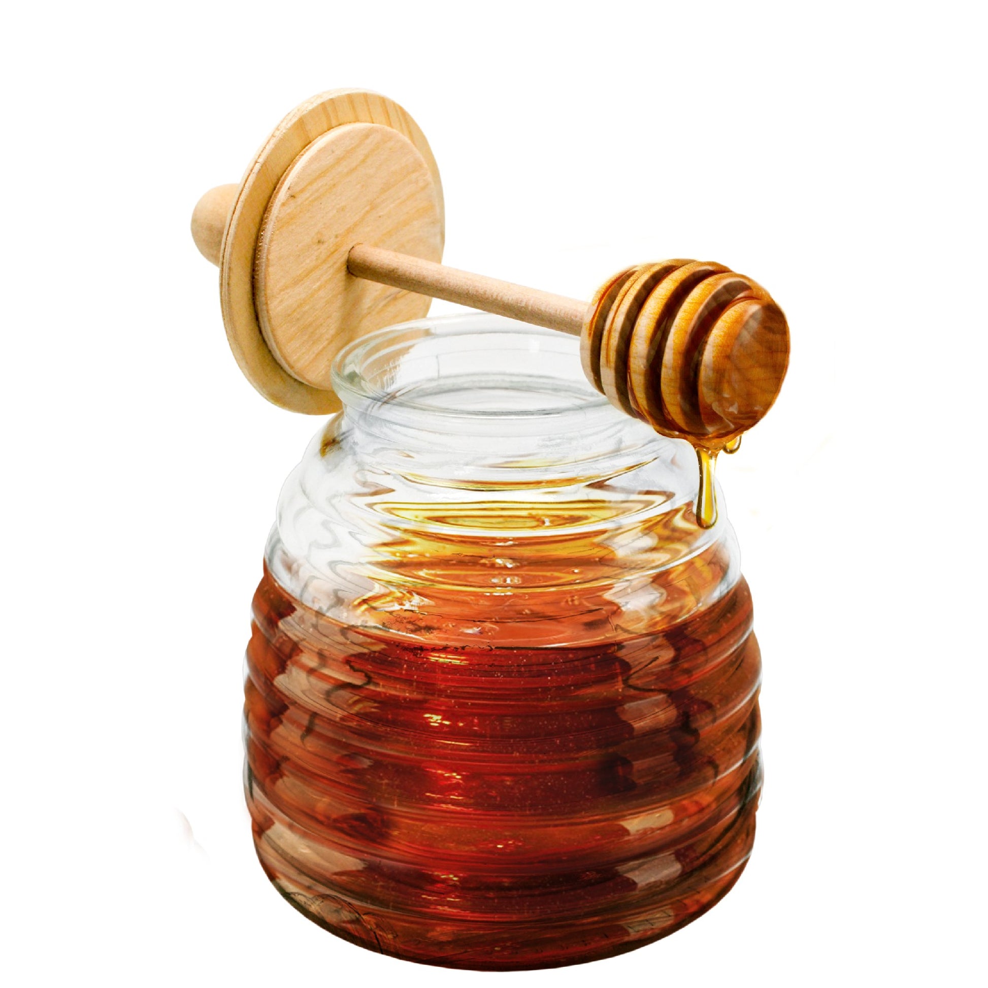 Tarro de Miel de Cristal