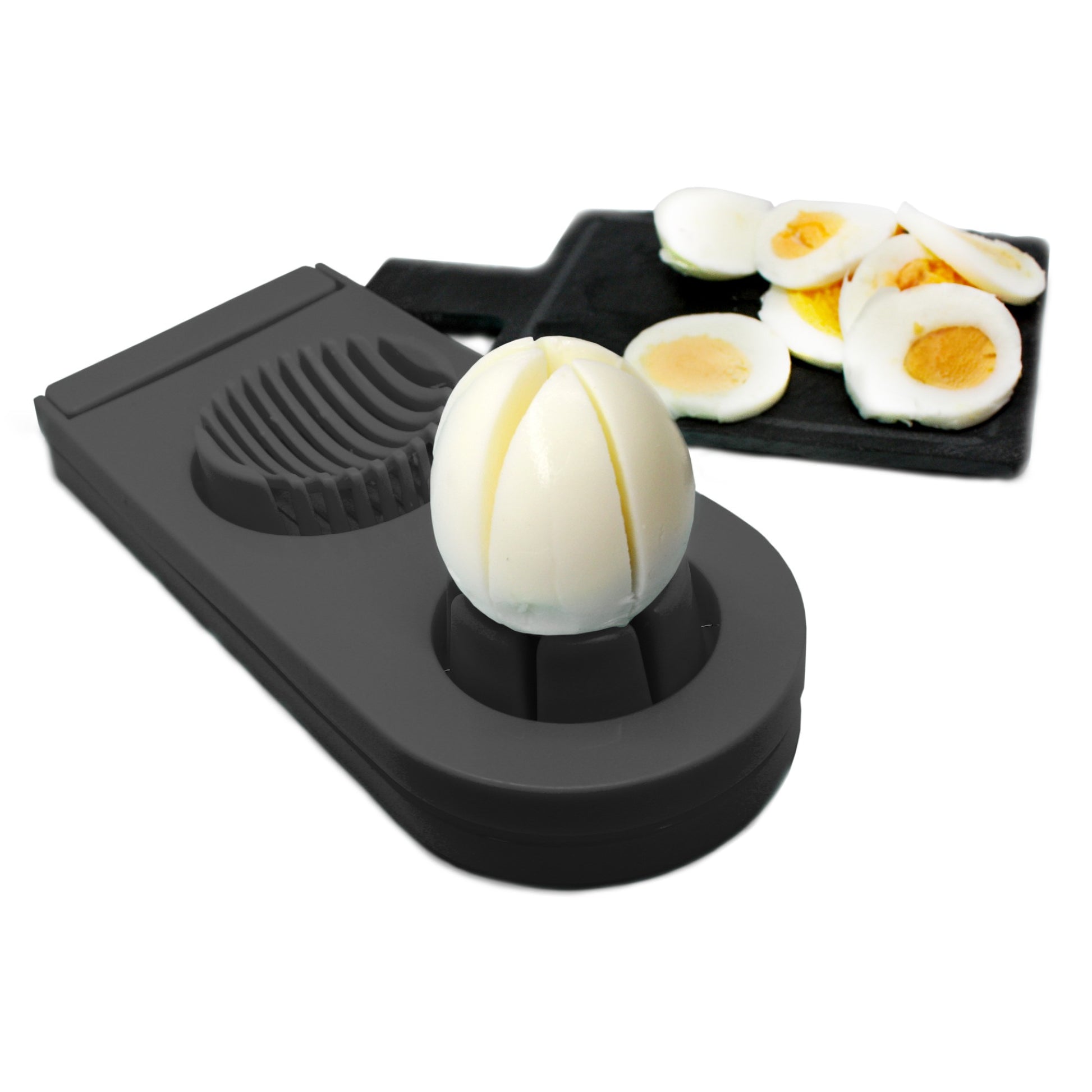 Corta Huevos Doble con Láminas y Gajos