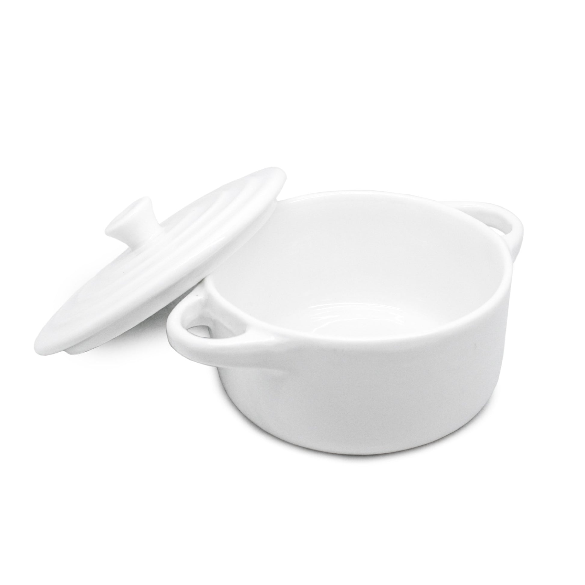 Cocotte de Porcelana para Snacks con Tapa