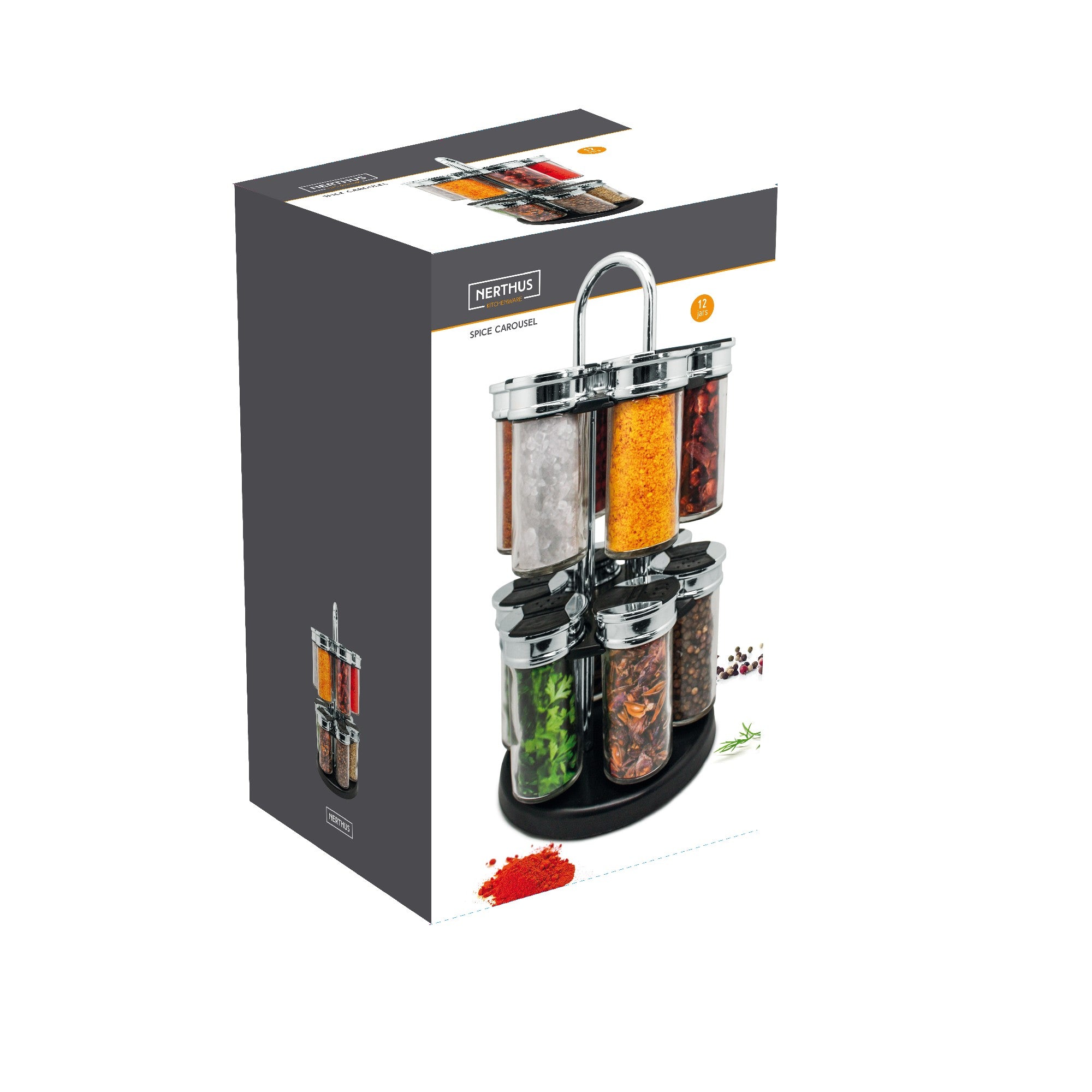 Carrusel Especiero 12 Botes,8 Botes