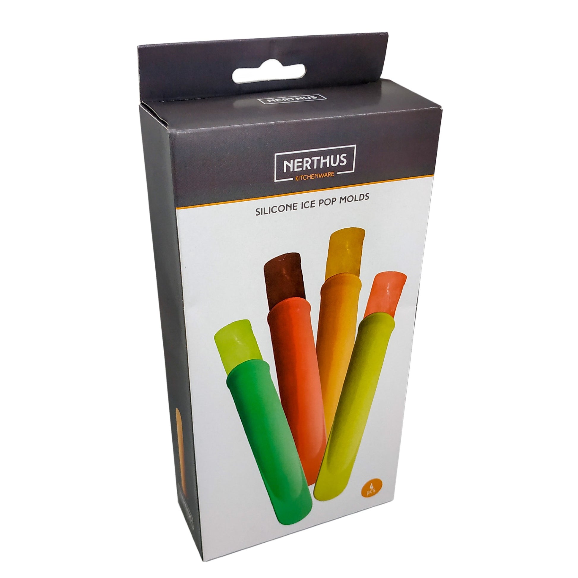 Moldes de Silicona Tipo Flash para Helado (4 ud)