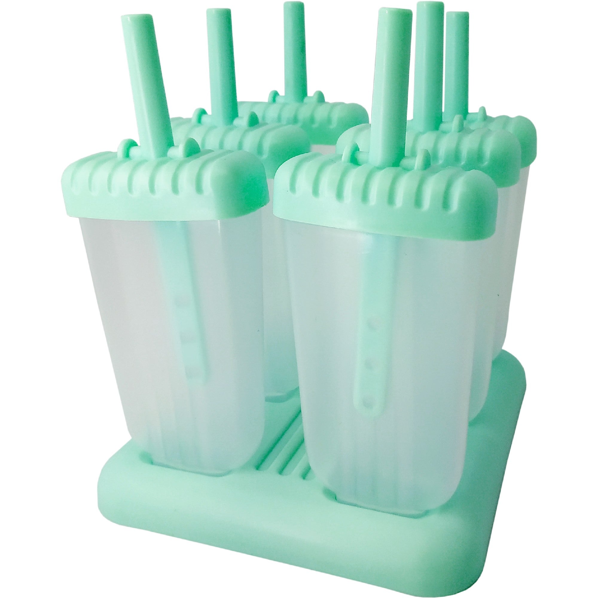 Molde para 6 Helados Caseros con Base Soporte