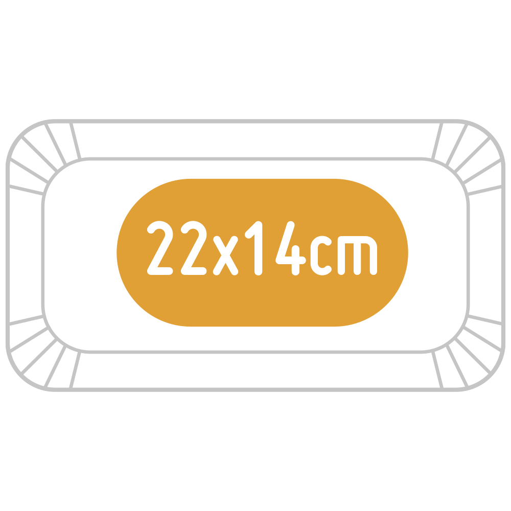 Bandeja de Papel para Air Fryer Rectangular