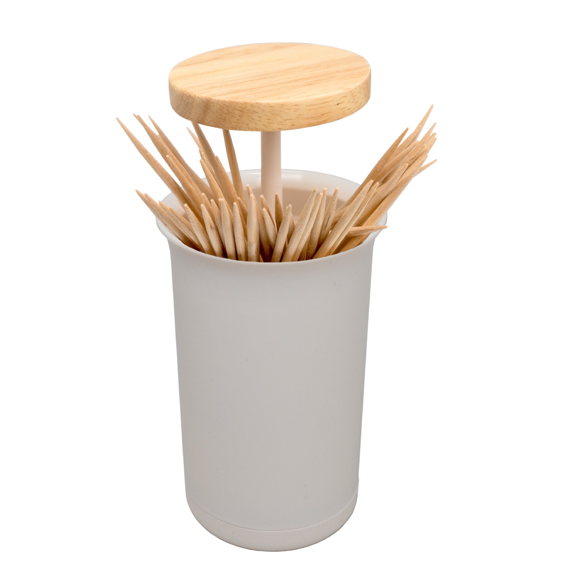 Dispensador de palillos con sistema push & up