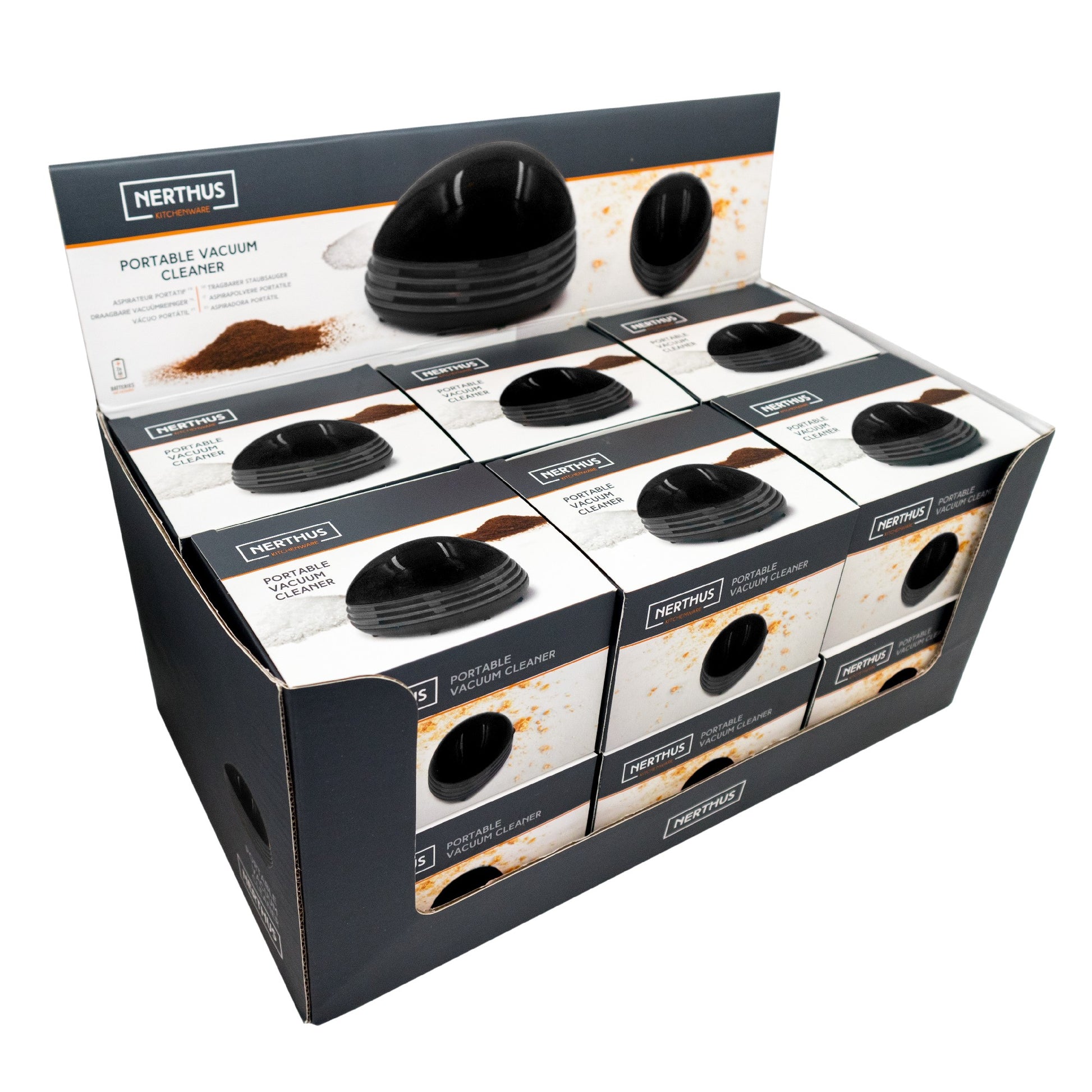 Mini aspirador portátil para migas y polvo