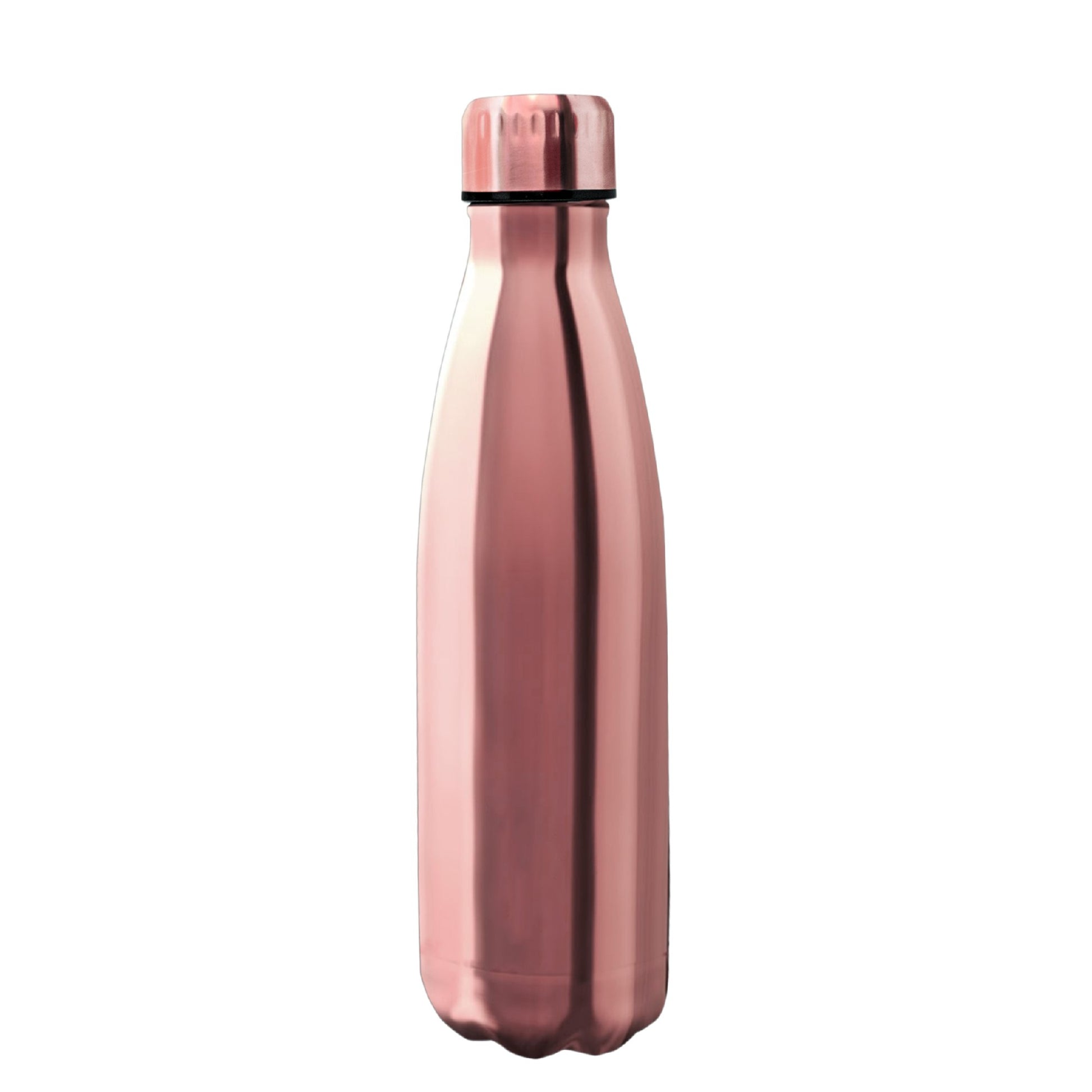 Botella Térmica Clásica de Acero Inoxidable – Doble Pared 500 ml / Oro rosa