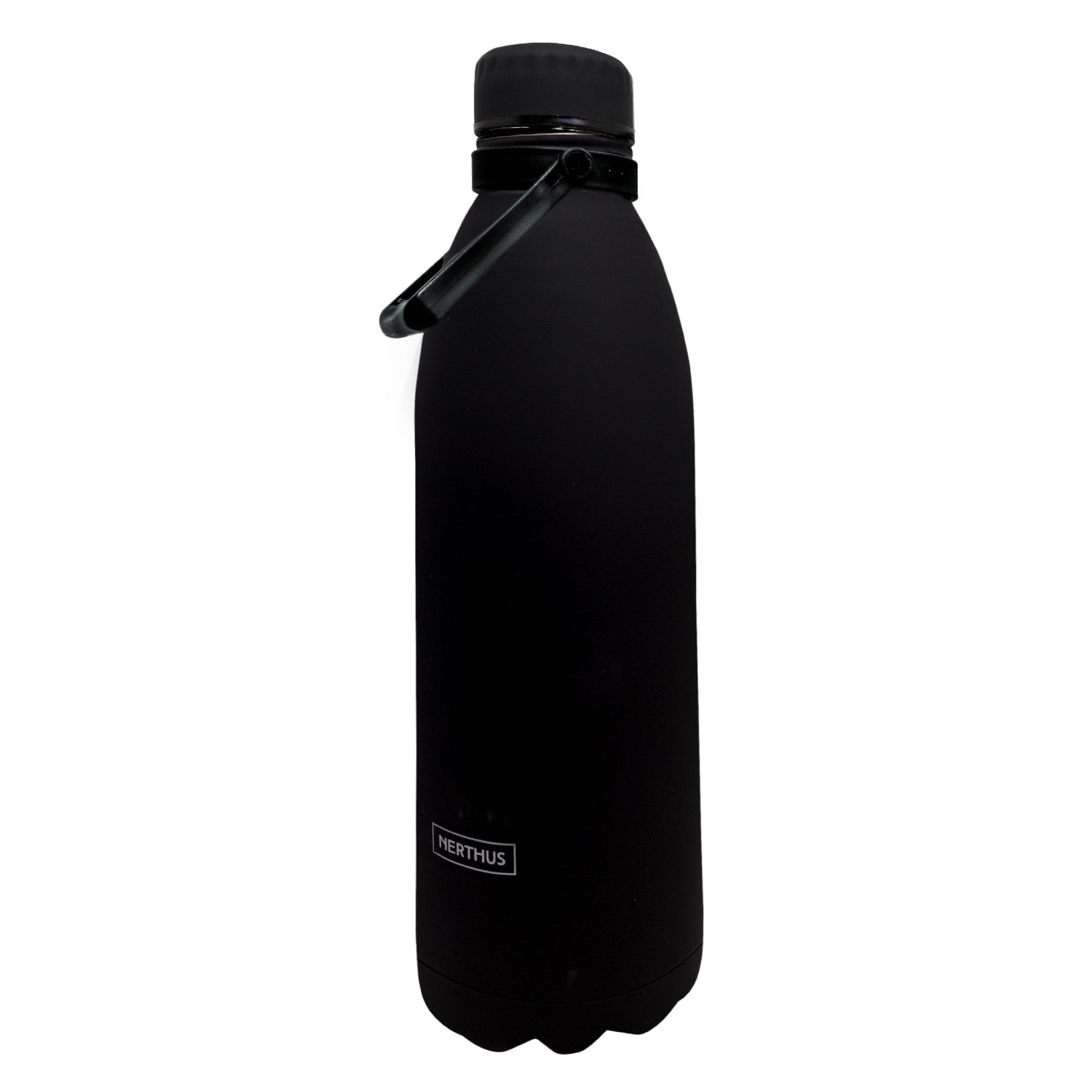 Botella Térmica Clásica de Acero Inoxidable – Doble Pared 1500 ml / Negro