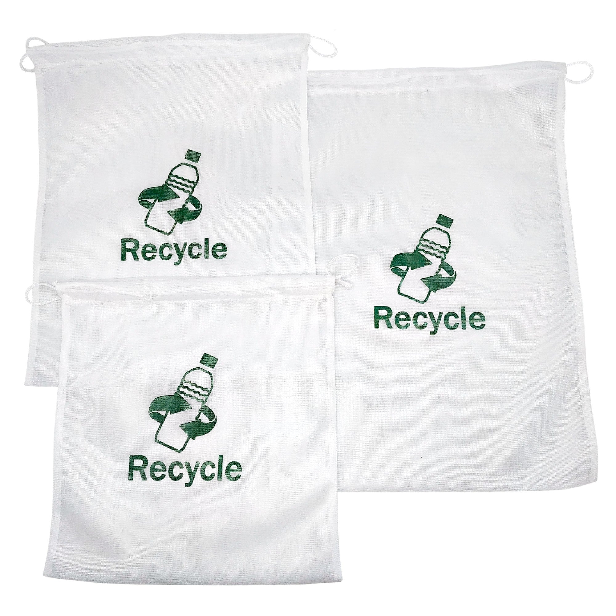 Set de Bolsas de Rejilla 100% Plástico Reciclado