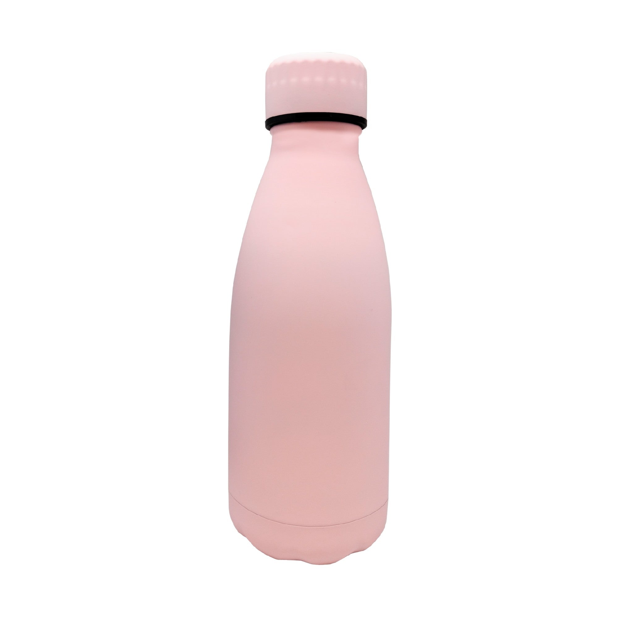Botella Térmica Clásica de Acero Inoxidable – Doble Pared 350 ml / Rosa Pastel