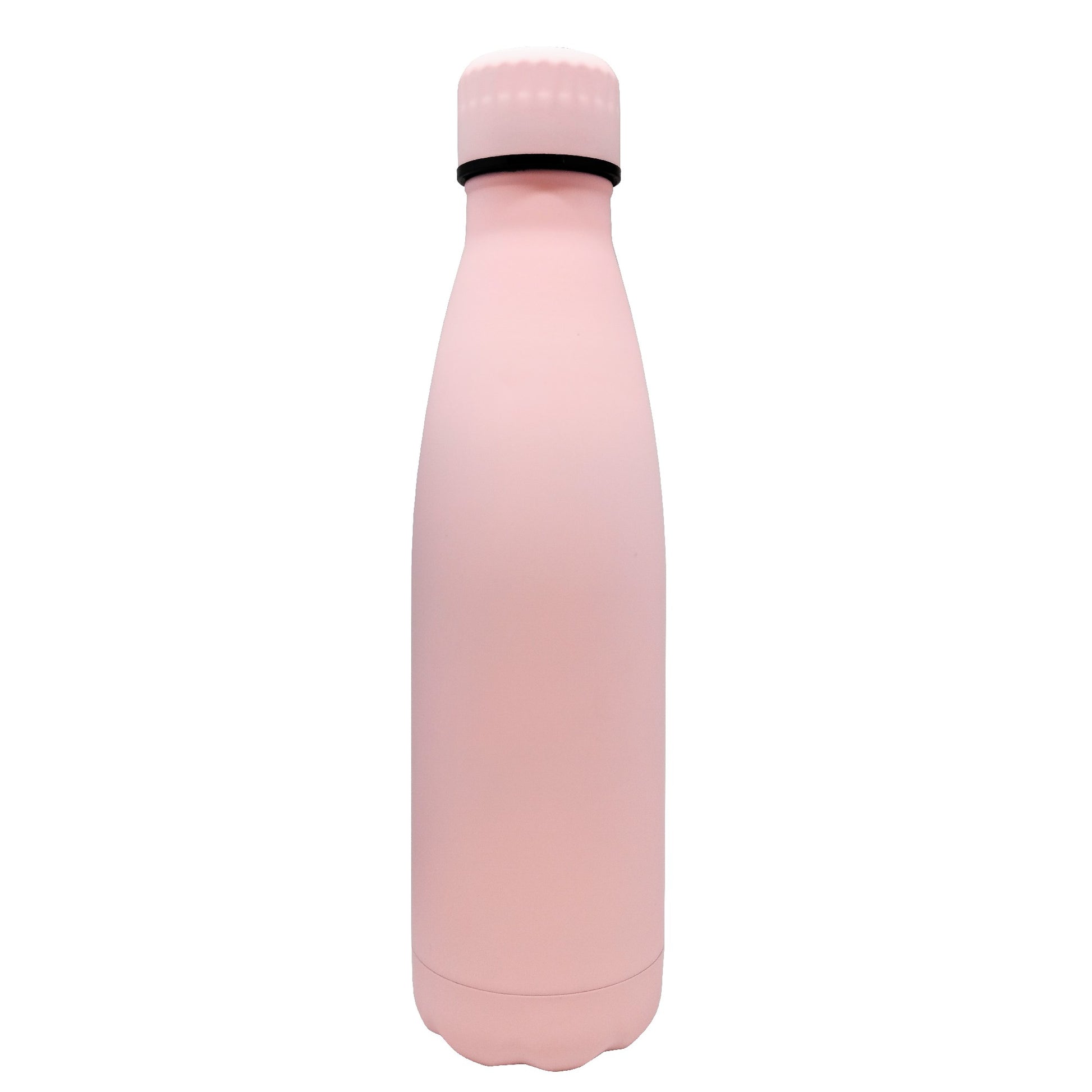 Botella Térmica Clásica de Acero Inoxidable – Doble Pared 500 ml / Rosa Pastel