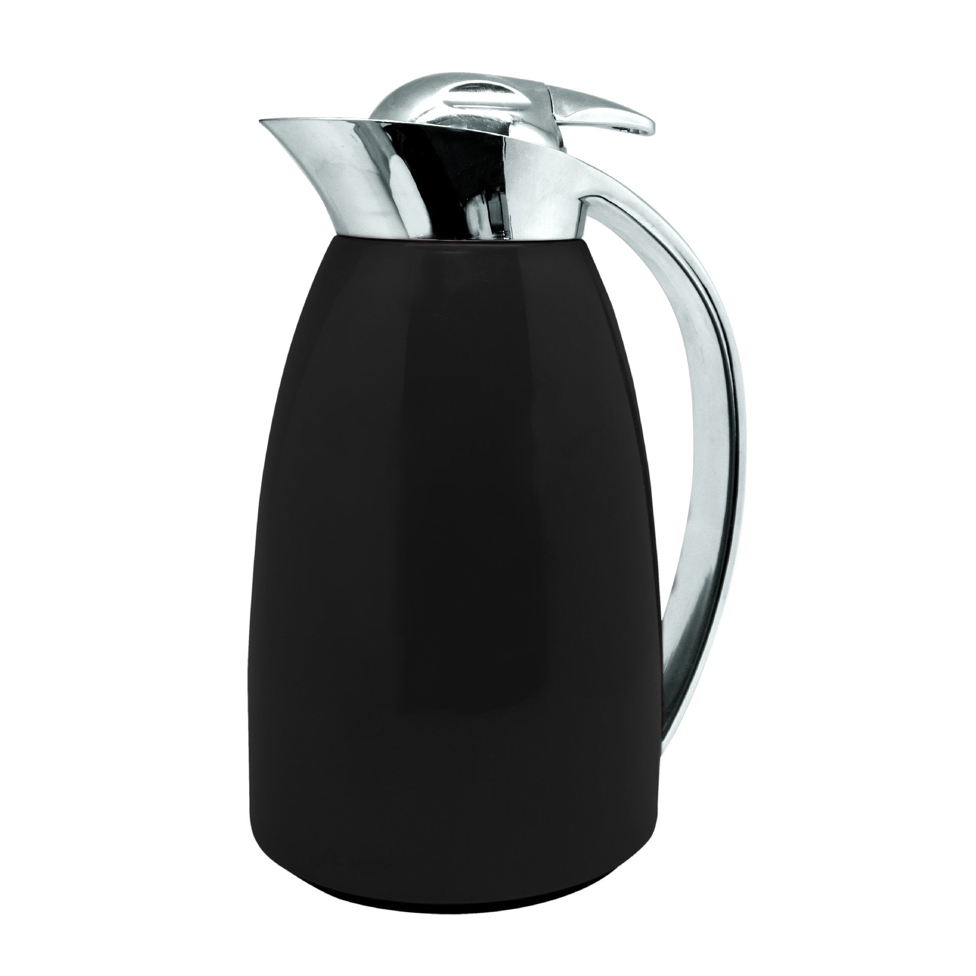 Jarra térmica 1L doble pared con interior de cristal Negro