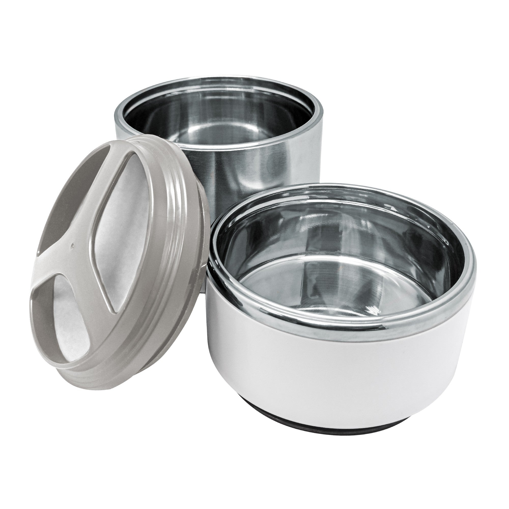 Termo alimentario acero inoxidable 1L o 1.5L de doble compartimento 1000 ml,1500 ml