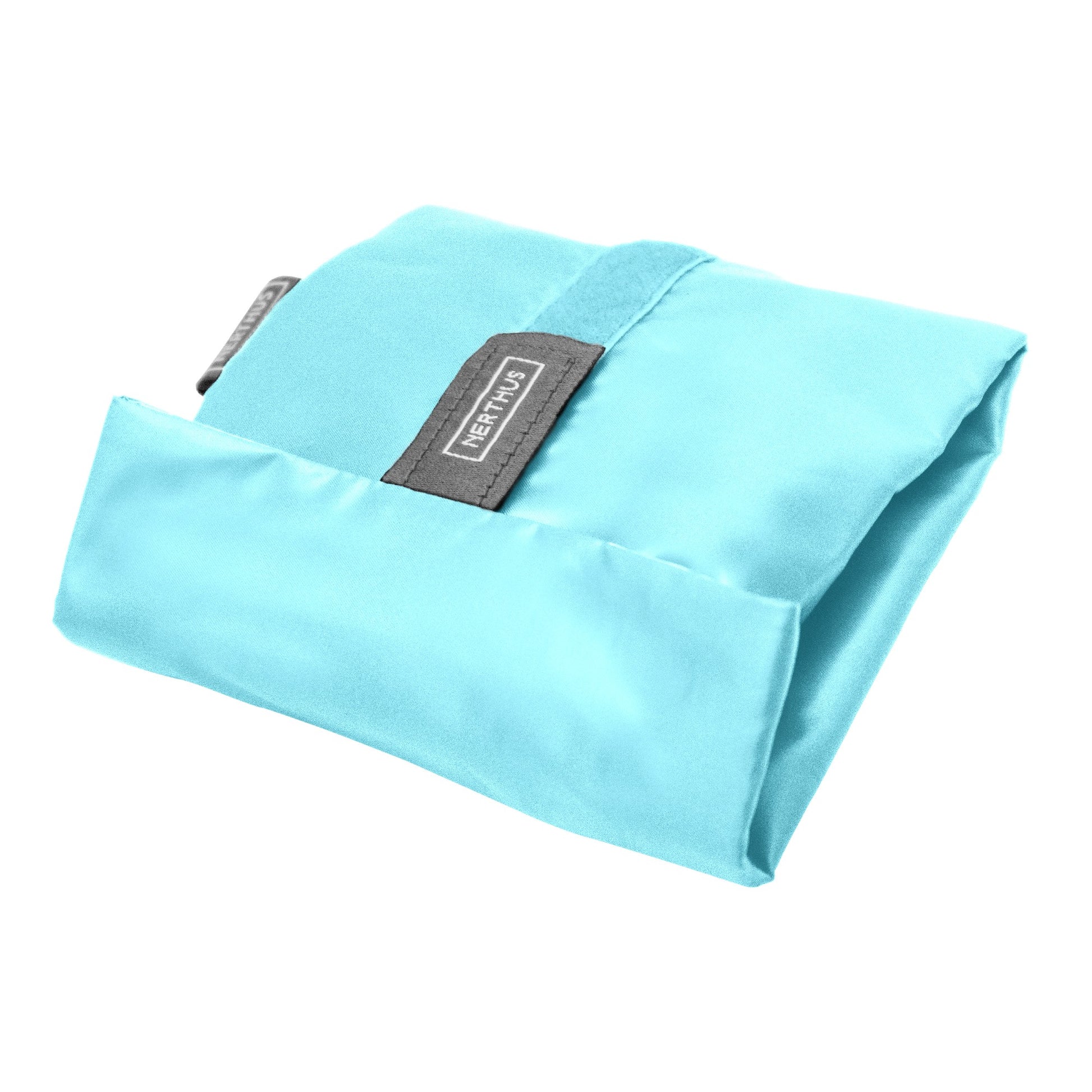Bolsa Reutilizable para Sándwich Plegable Azul Pastel
